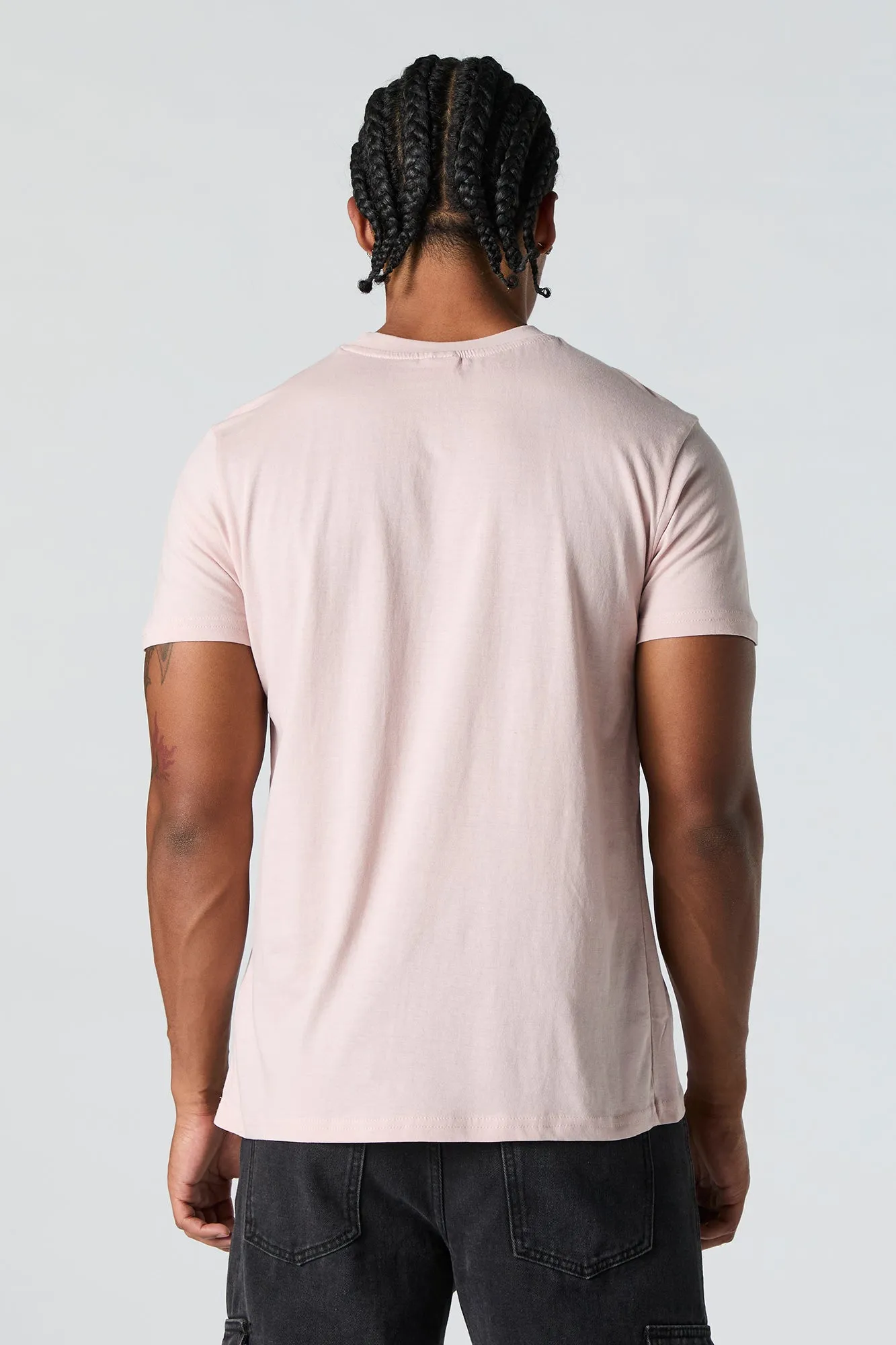 Floral Heart Graphic T-Shirt sold by Urban Planet product image thumbnail 3