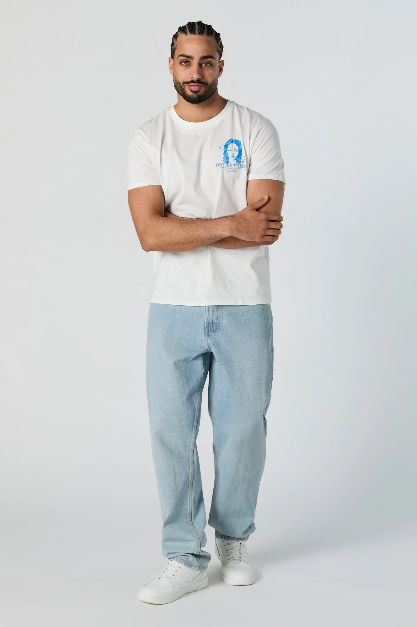 Fortune Tellers Graphic T-Shirt sold by Urban Planet product image thumbnail 3