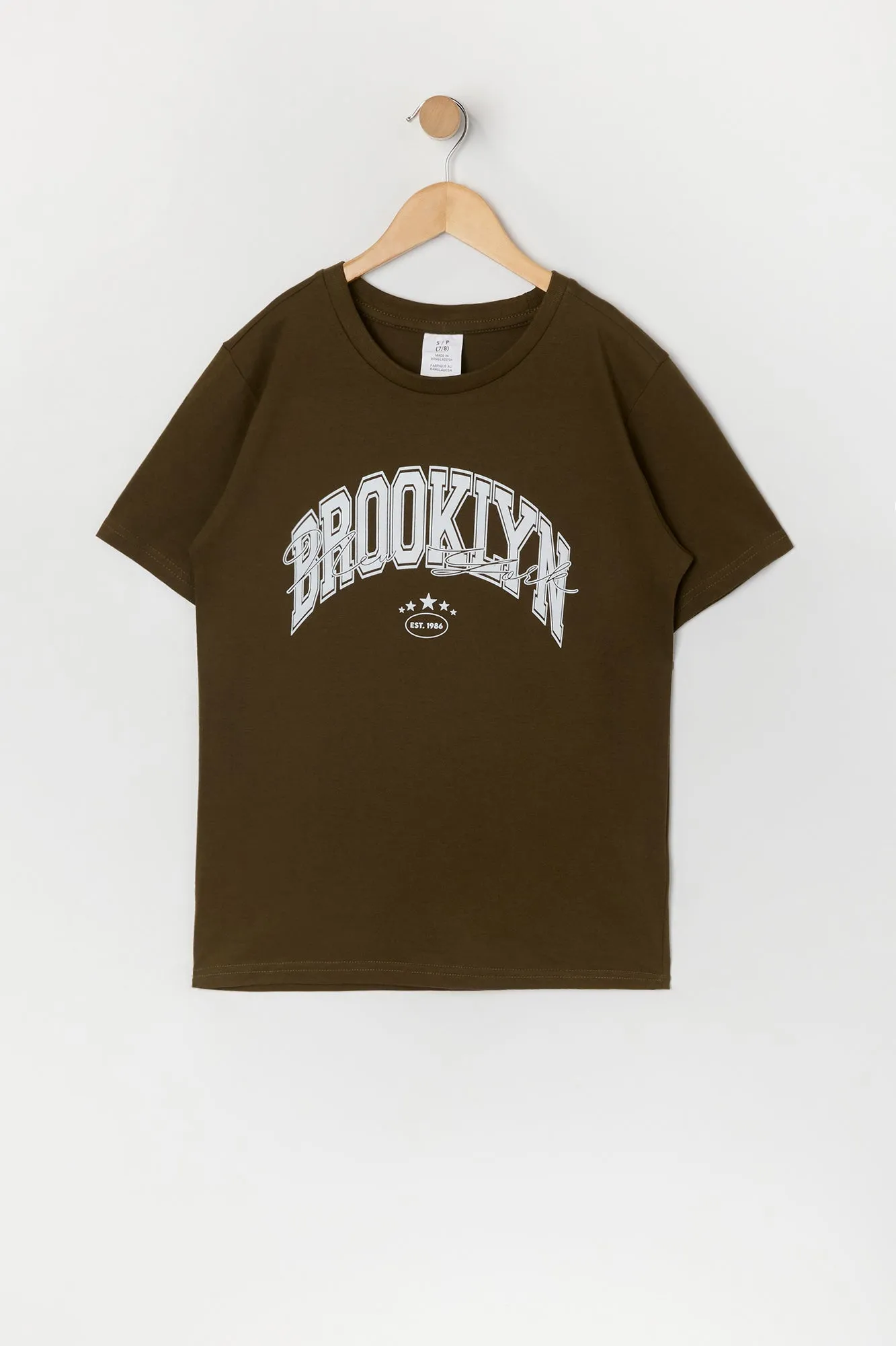 T-shirt à imprimé Brooklyn pour fille sold by Urban Planet