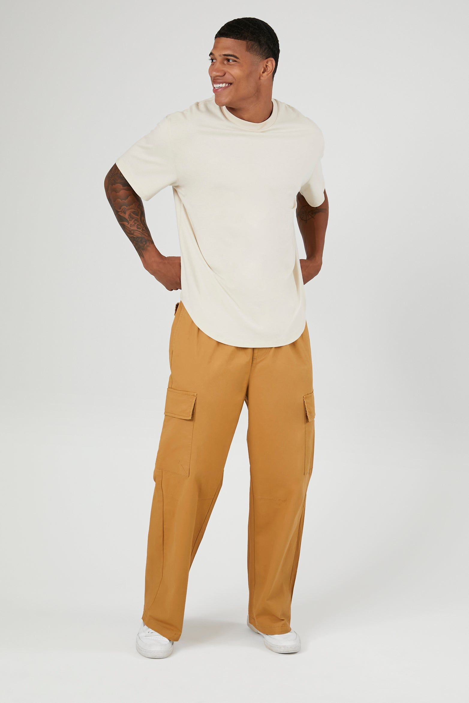 Pantalon cargo à taille coulissante sold by Urban Planet product image thumbnail 3