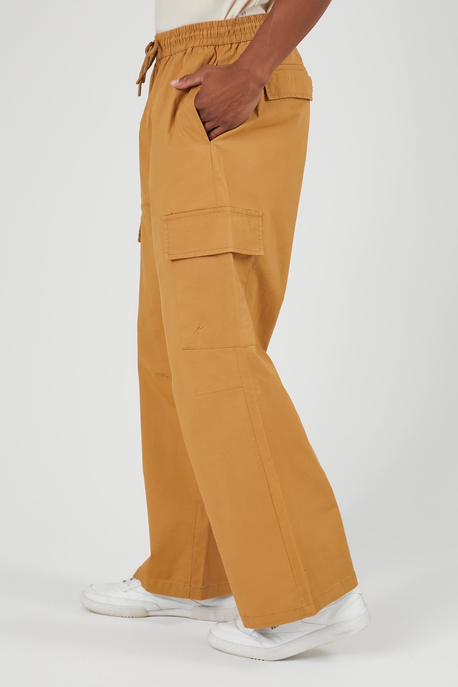 Pantalon cargo à taille coulissante sold by Urban Planet product image thumbnail 4