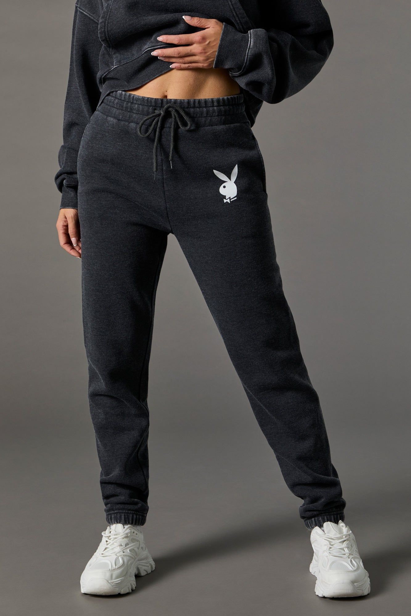 Playboy Bunny Graphic Washed Jogger sold by Urban Planet product image thumbnail 2