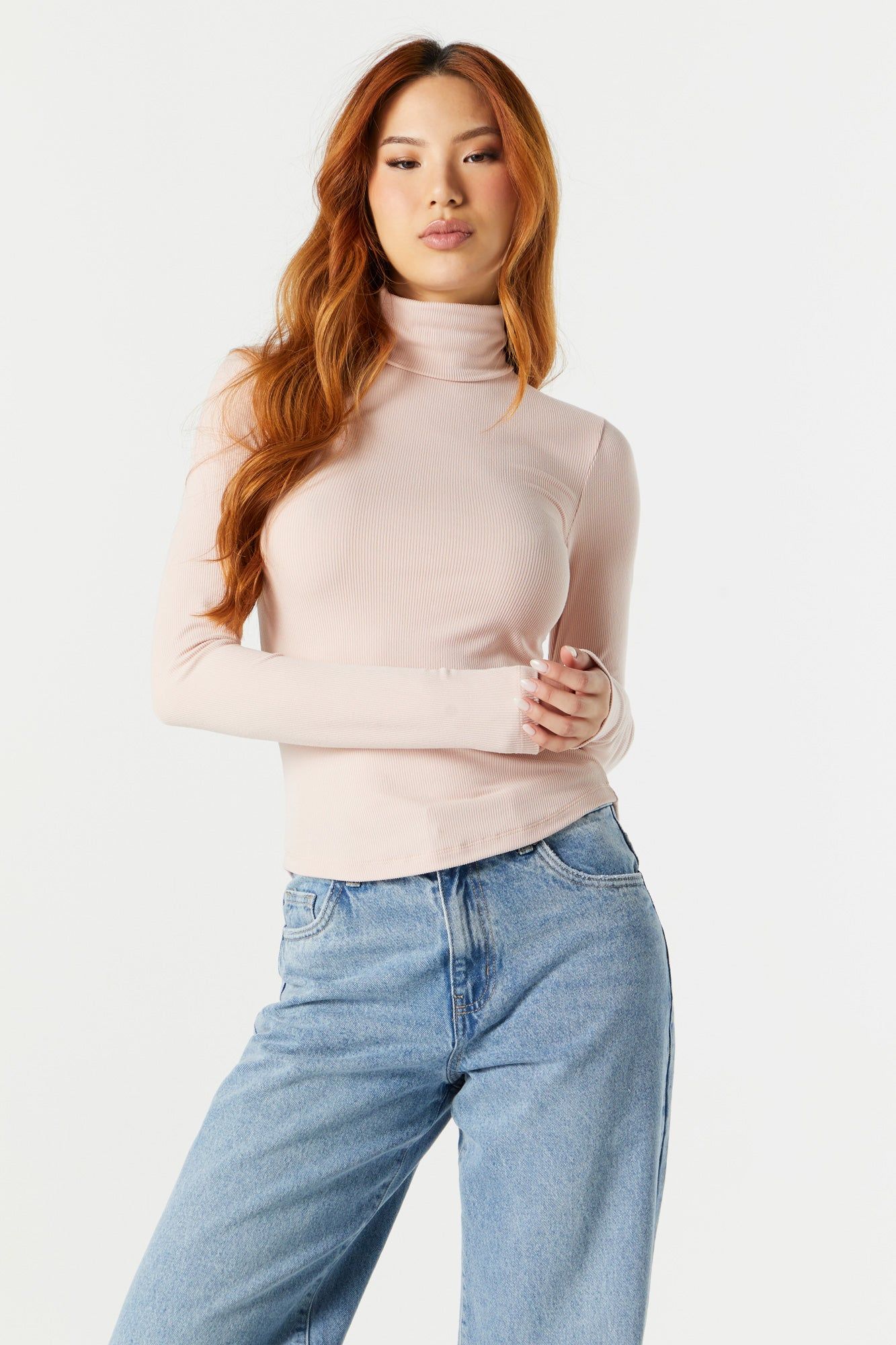 Col roulé côtelé à manches longues sold by Urban Planet product image thumbnail 10