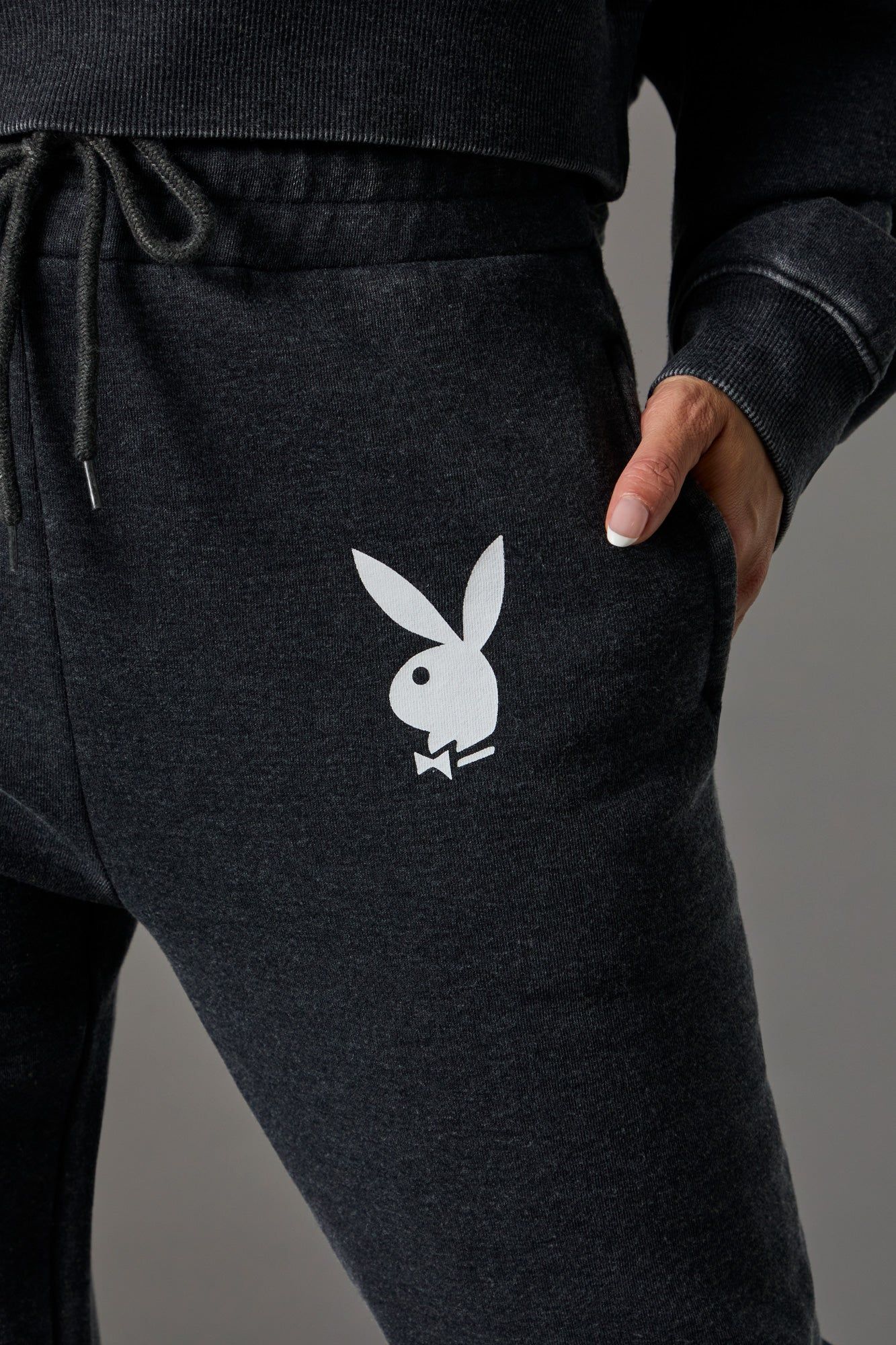 Playboy Bunny Graphic Washed Jogger sold by Urban Planet product image thumbnail 4