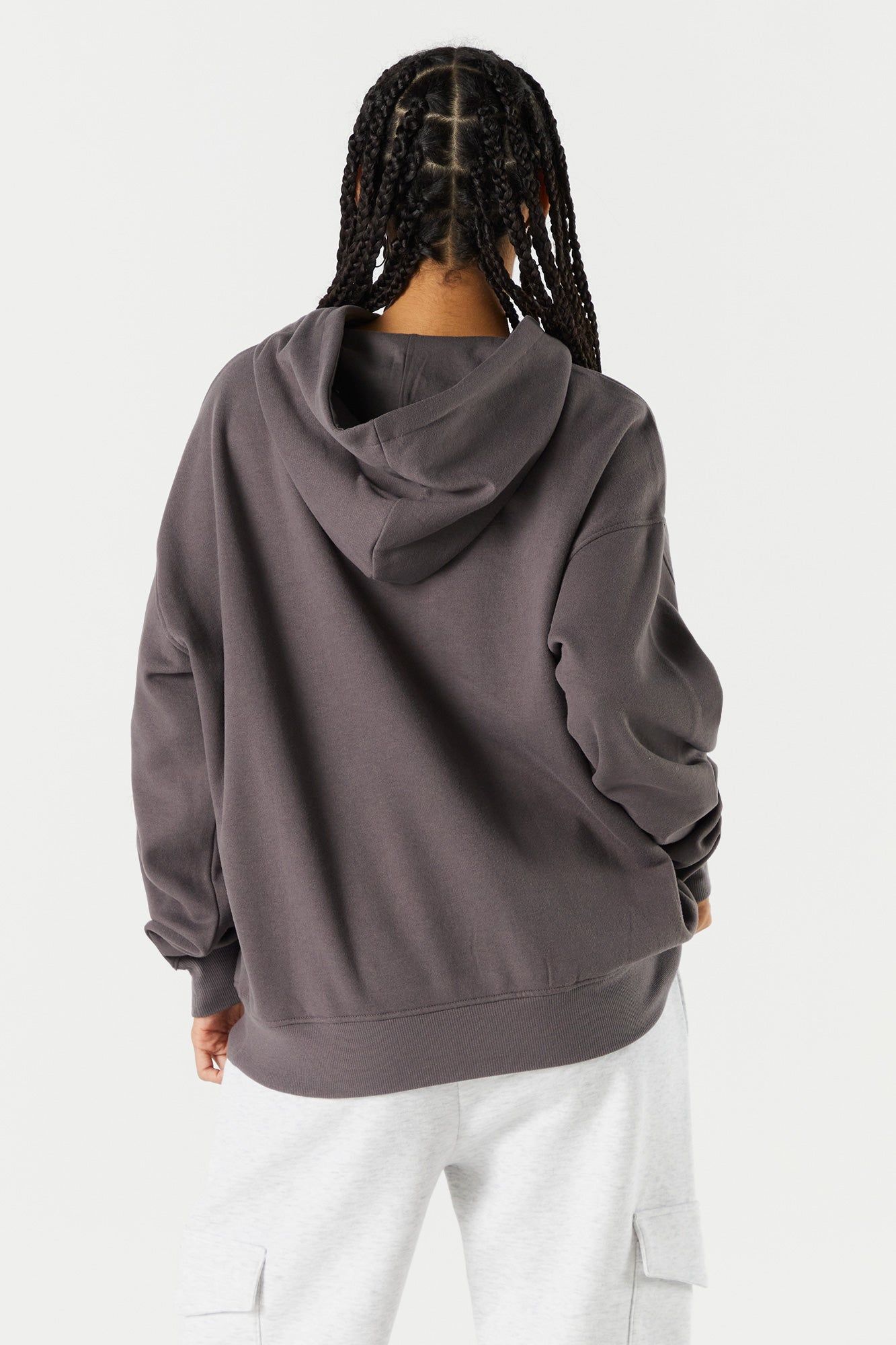 Haut surdimensionné à capuchon en molleton sold by Urban Planet product image thumbnail 8