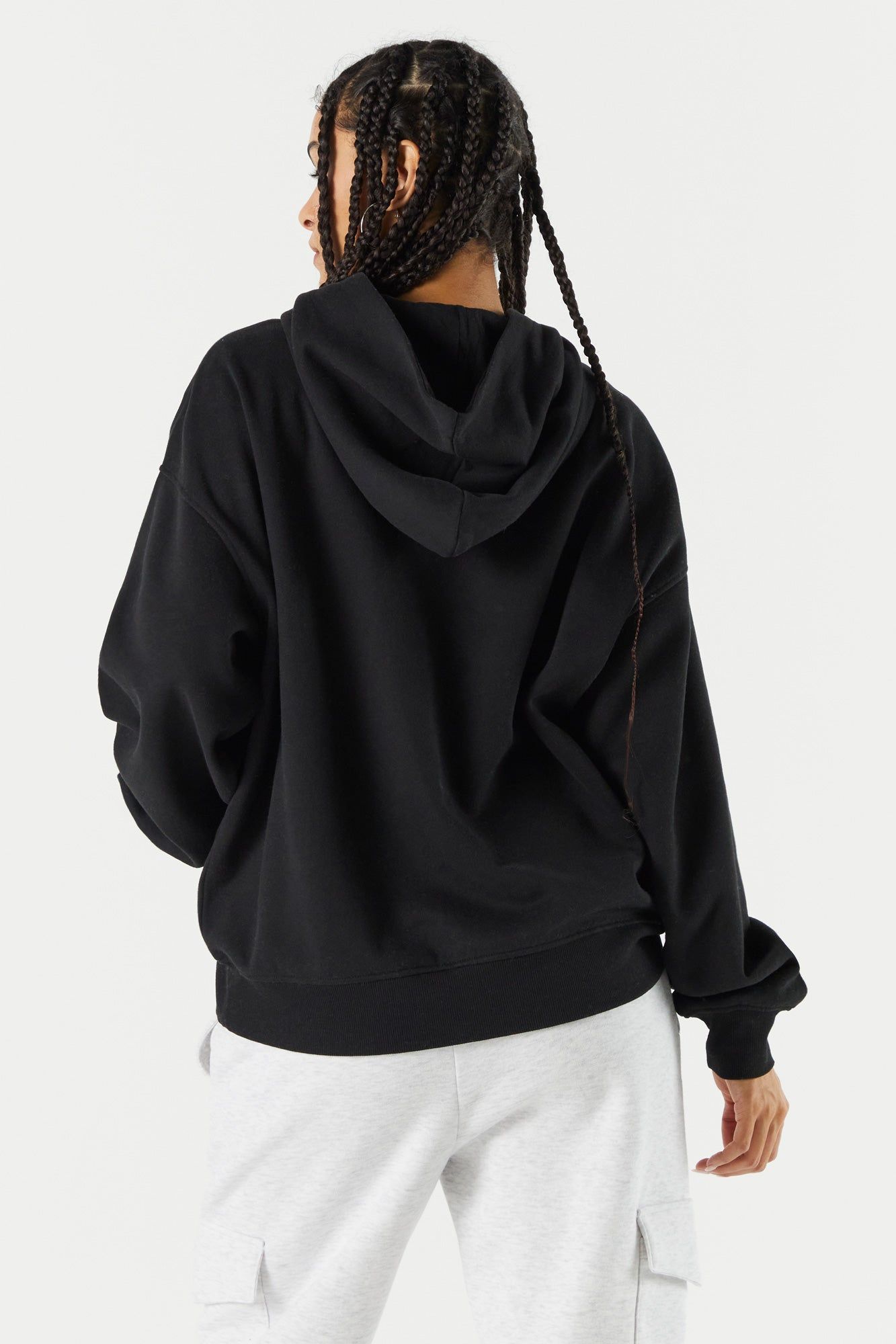 Haut surdimensionné à capuchon en molleton sold by Urban Planet product image thumbnail 5