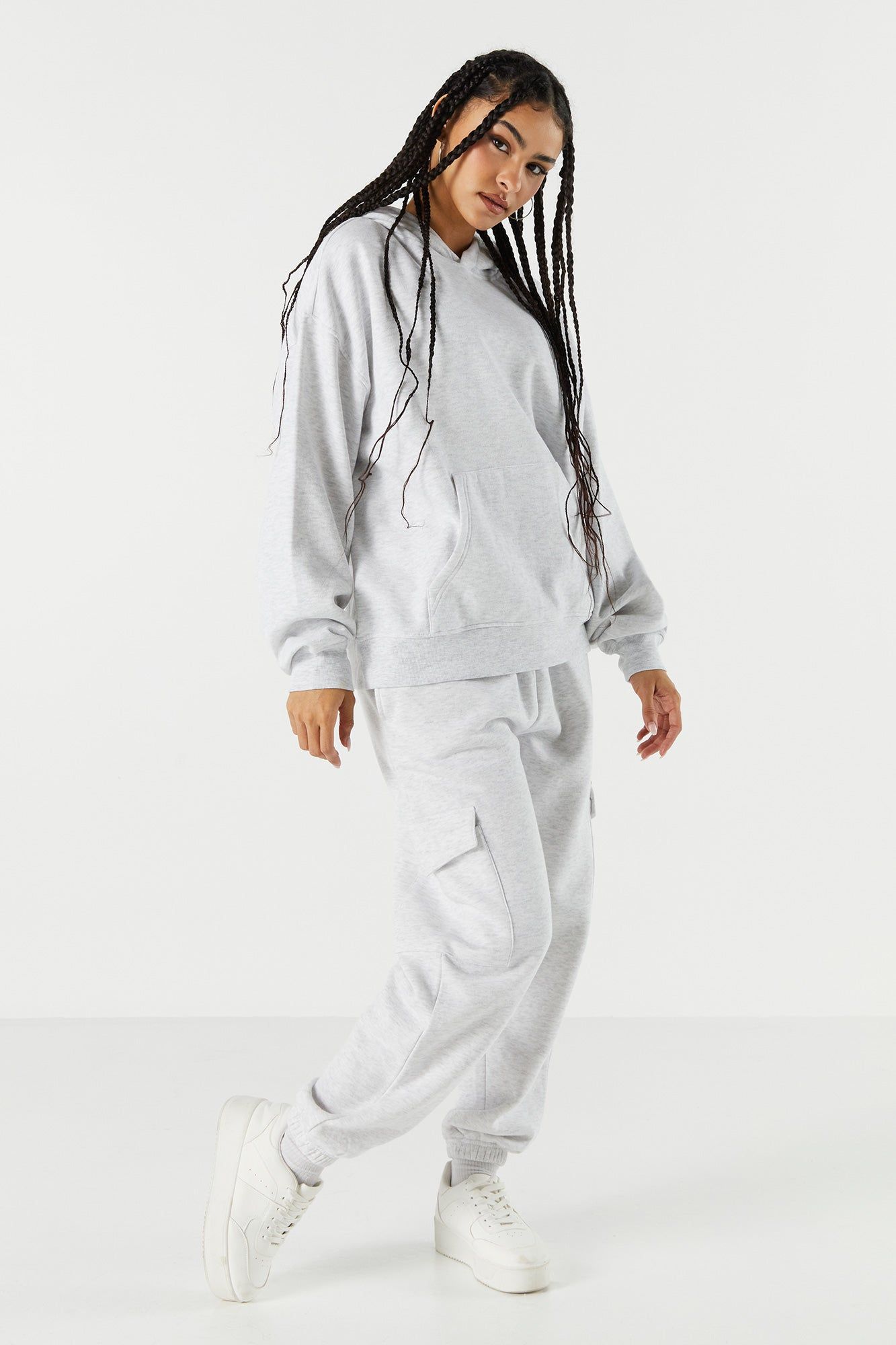 Haut surdimensionné à capuchon en molleton sold by Urban Planet product image thumbnail 12