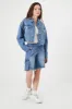Cropped Denim Jacket sold by Urban Planet