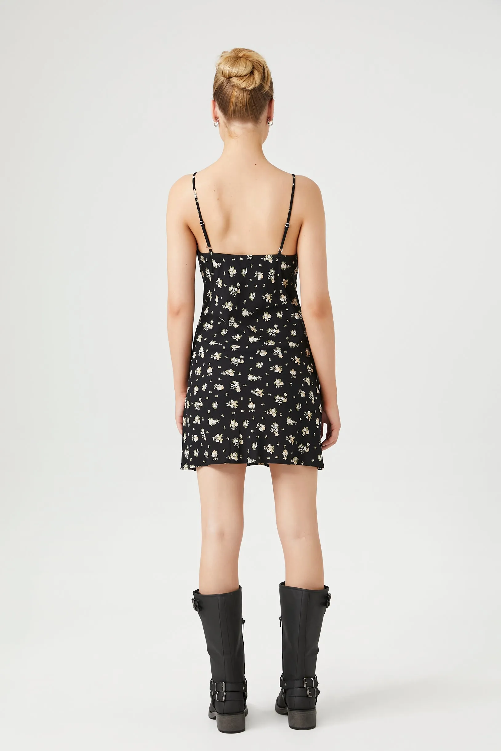 Floral Milkmaid Cami Mini Dress sold by Urban Planet product image thumbnail 3