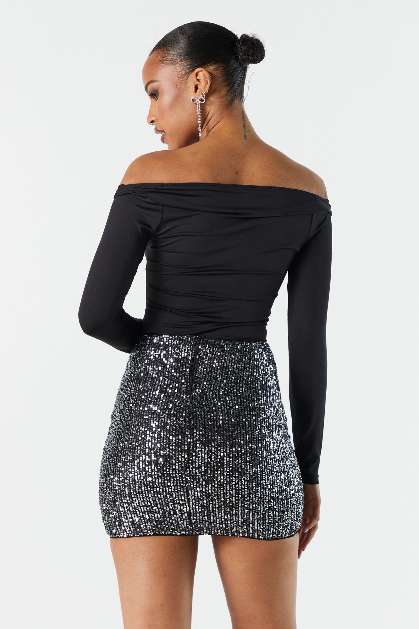 Sequin Mini Skirt sold by Urban Planet product image thumbnail 3