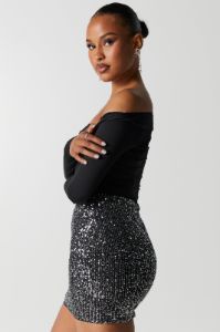 Sequin Mini Skirt sold by Urban Planet