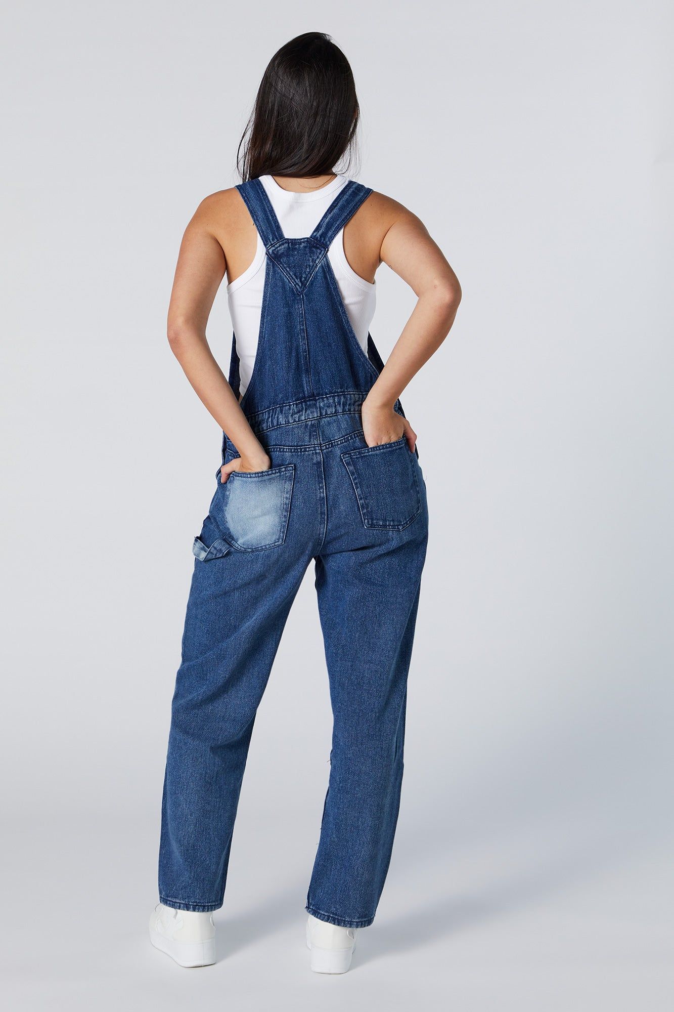 Salopette ample en denim sold by Urban Planet product image thumbnail 3