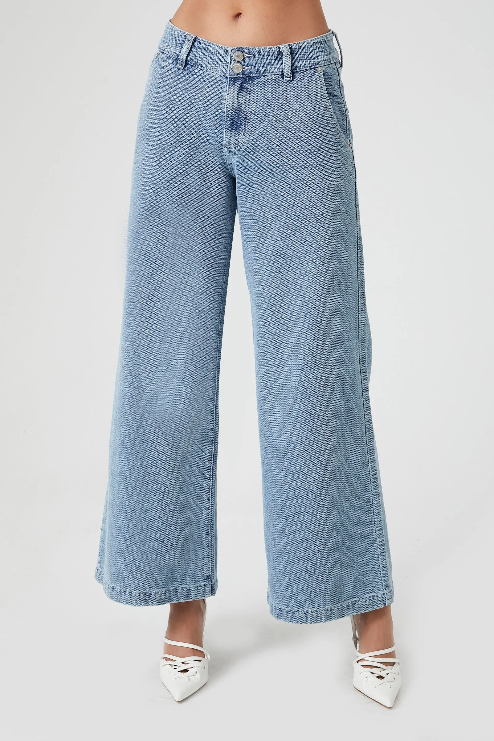 Jean à jambe ultralarge en denim sold by Urban Planet product image thumbnail 2