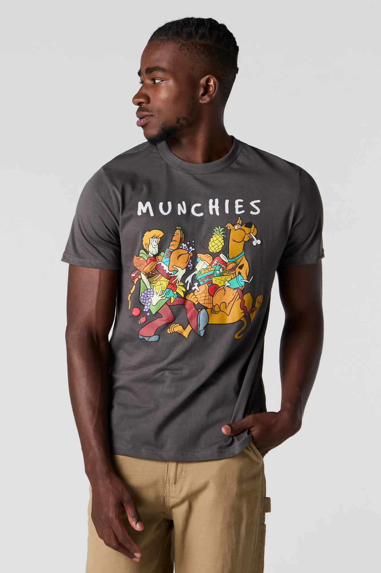 T-shirt à imprimé Scooby Doo Munchies sold by Urban Planet