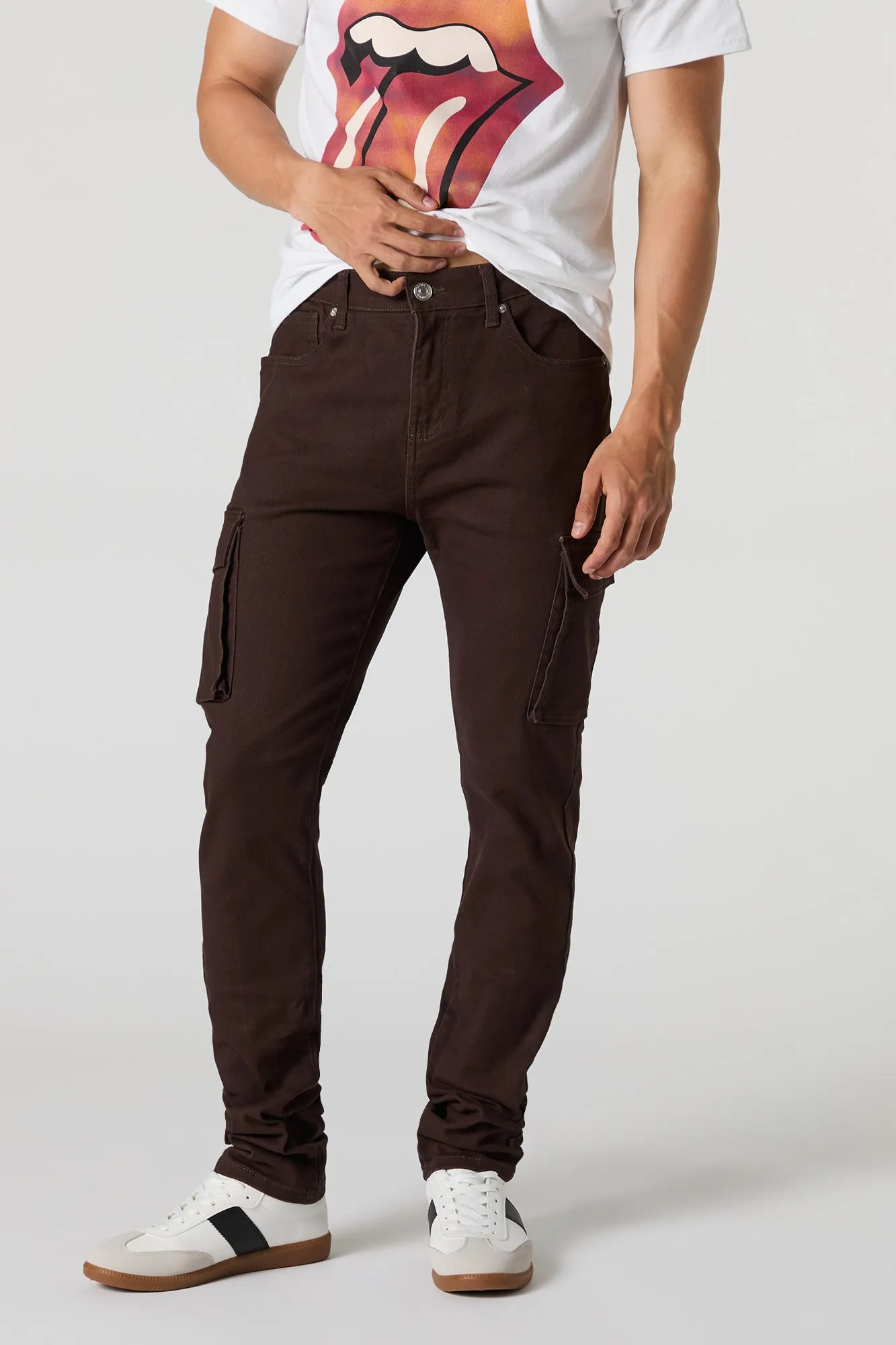 Skinny Cargo Pant sold by Urban Planet product image thumbnail 2
