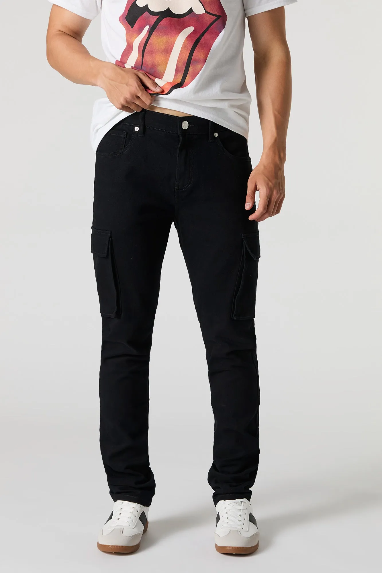 Skinny Cargo Pant sold by Urban Planet product image thumbnail 5