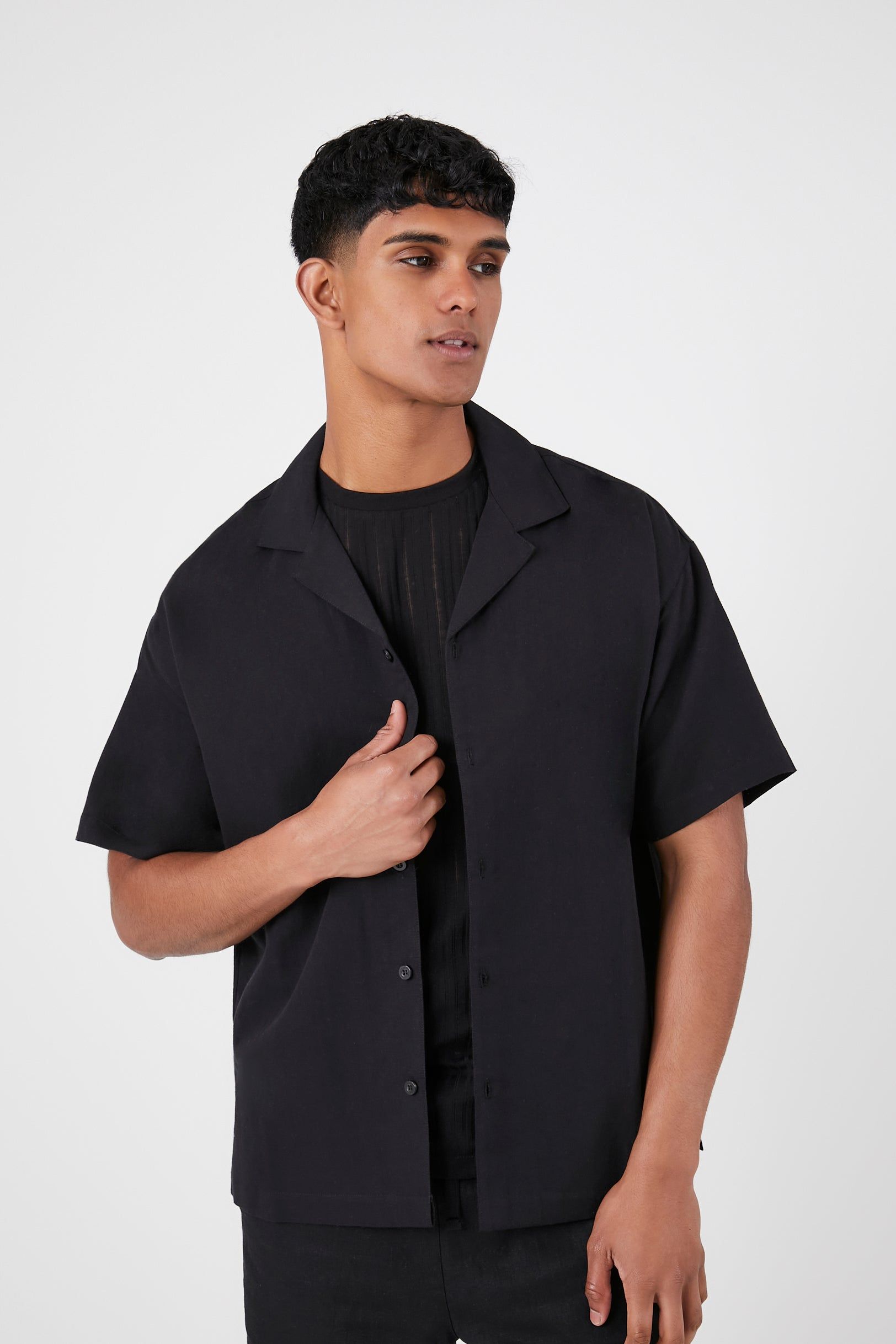 Cotton-Blend Button-Up Top sold by Urban Planet product image thumbnail 6