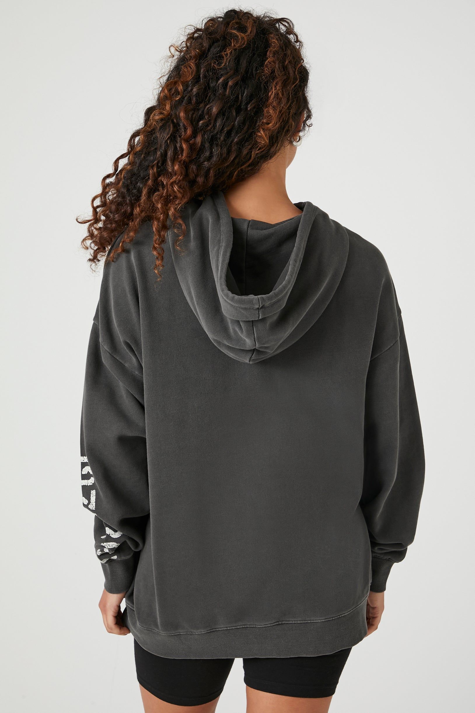 Fleece Paris Graphic Hoodie sold by Urban Planet product image thumbnail 3