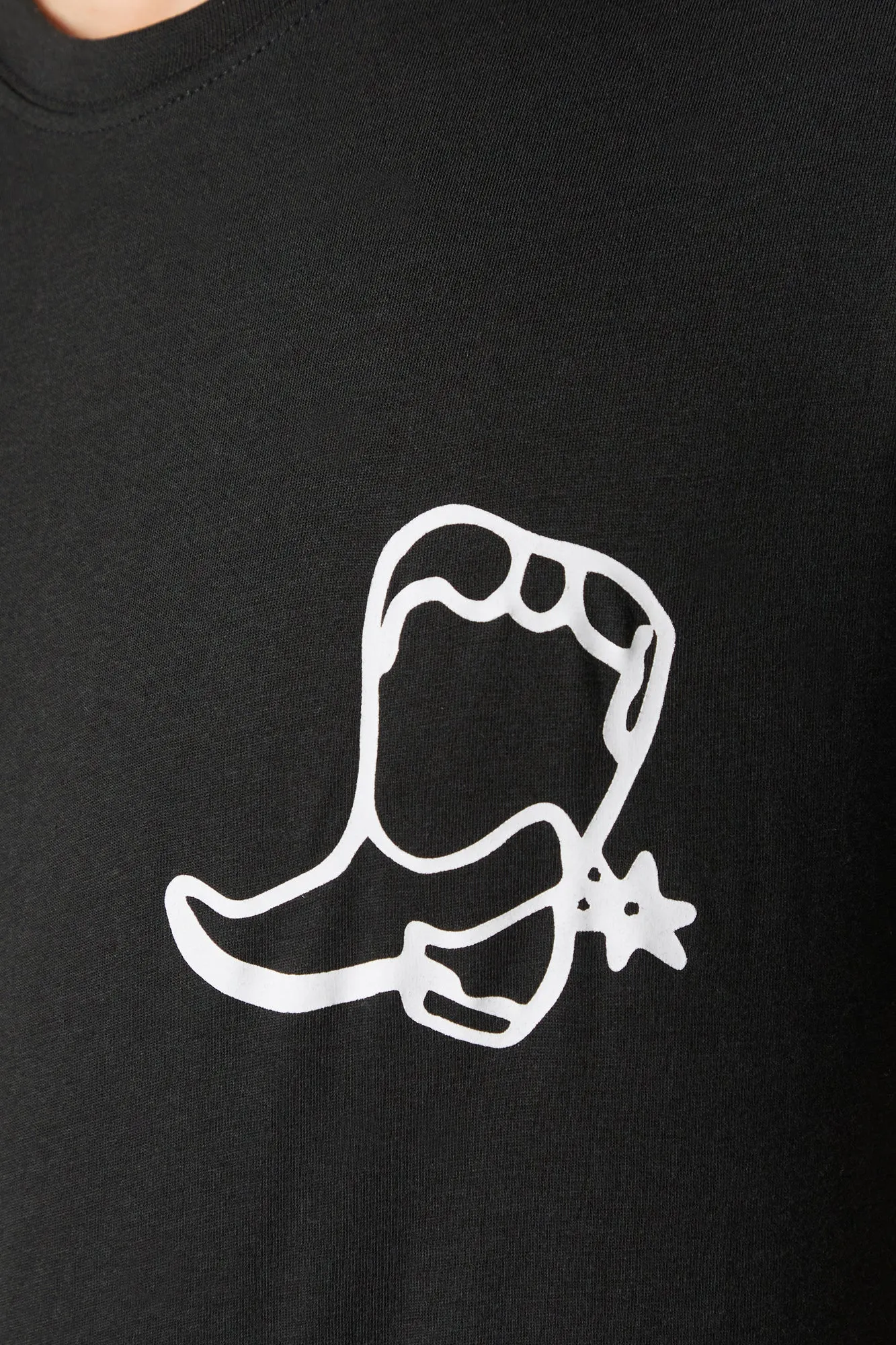 T-shirt à imprimé Cowboy Boot sold by Urban Planet product image thumbnail 4