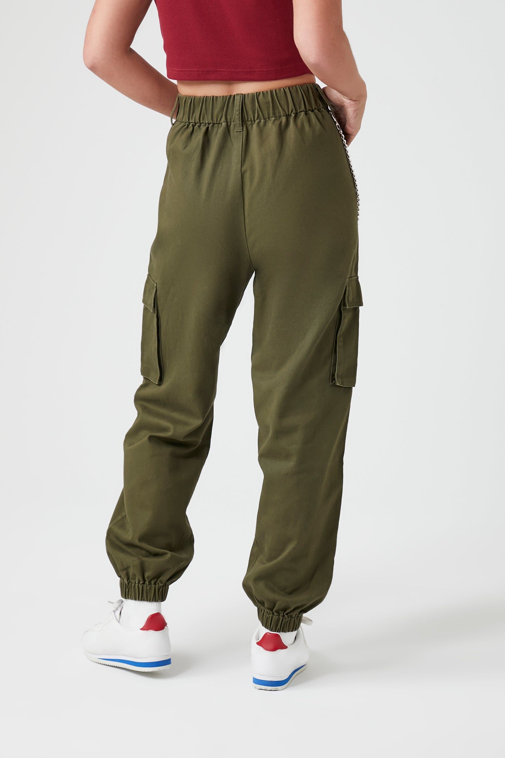 Jogger cargo avec chaîne sold by Urban Planet product image thumbnail 4