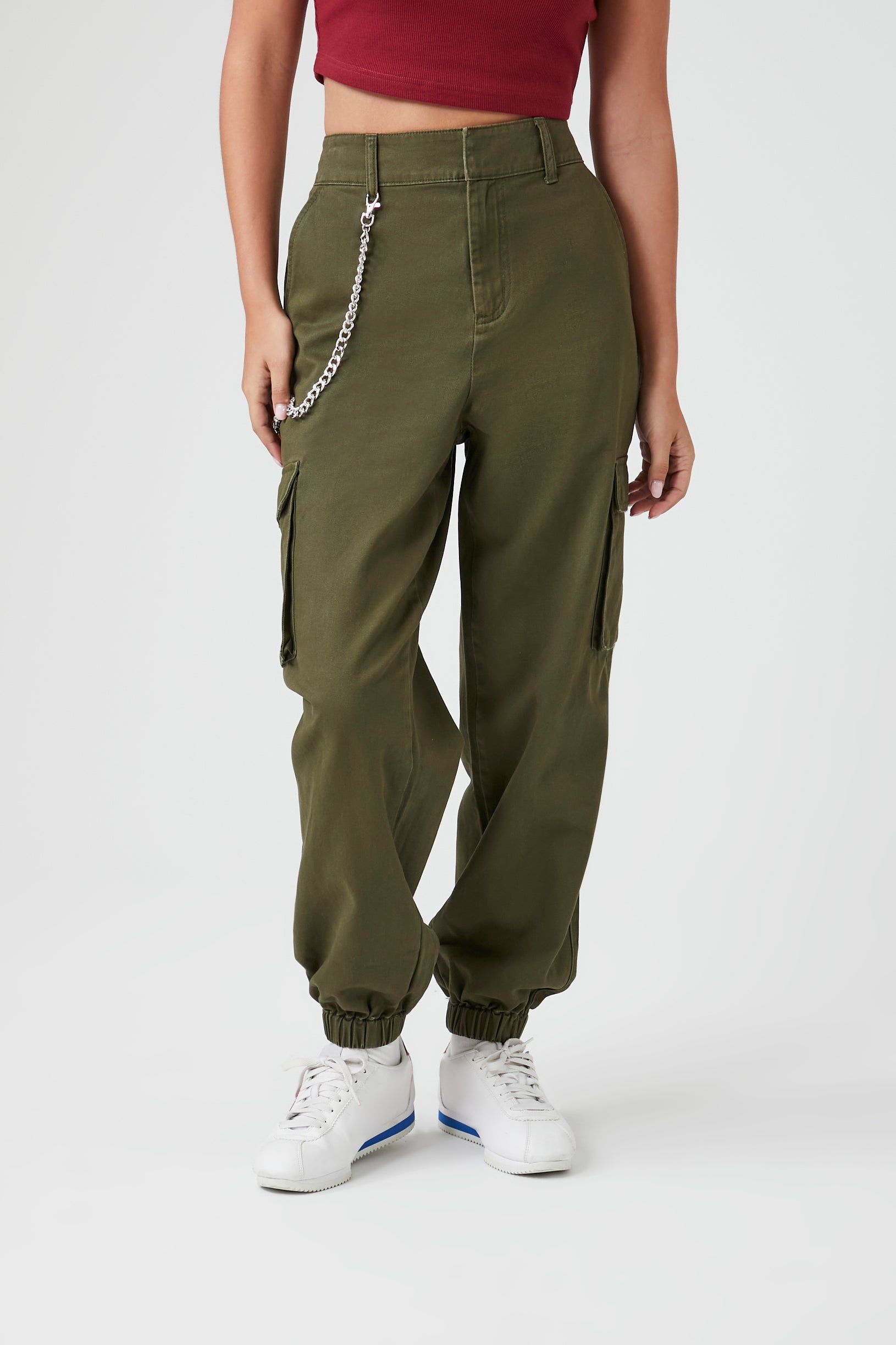 Jogger cargo avec chaîne sold by Urban Planet product image thumbnail 3