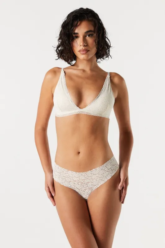 Culotte Cheeky en dentelle fleurie (Paquet de 3) sold by Urban Planet