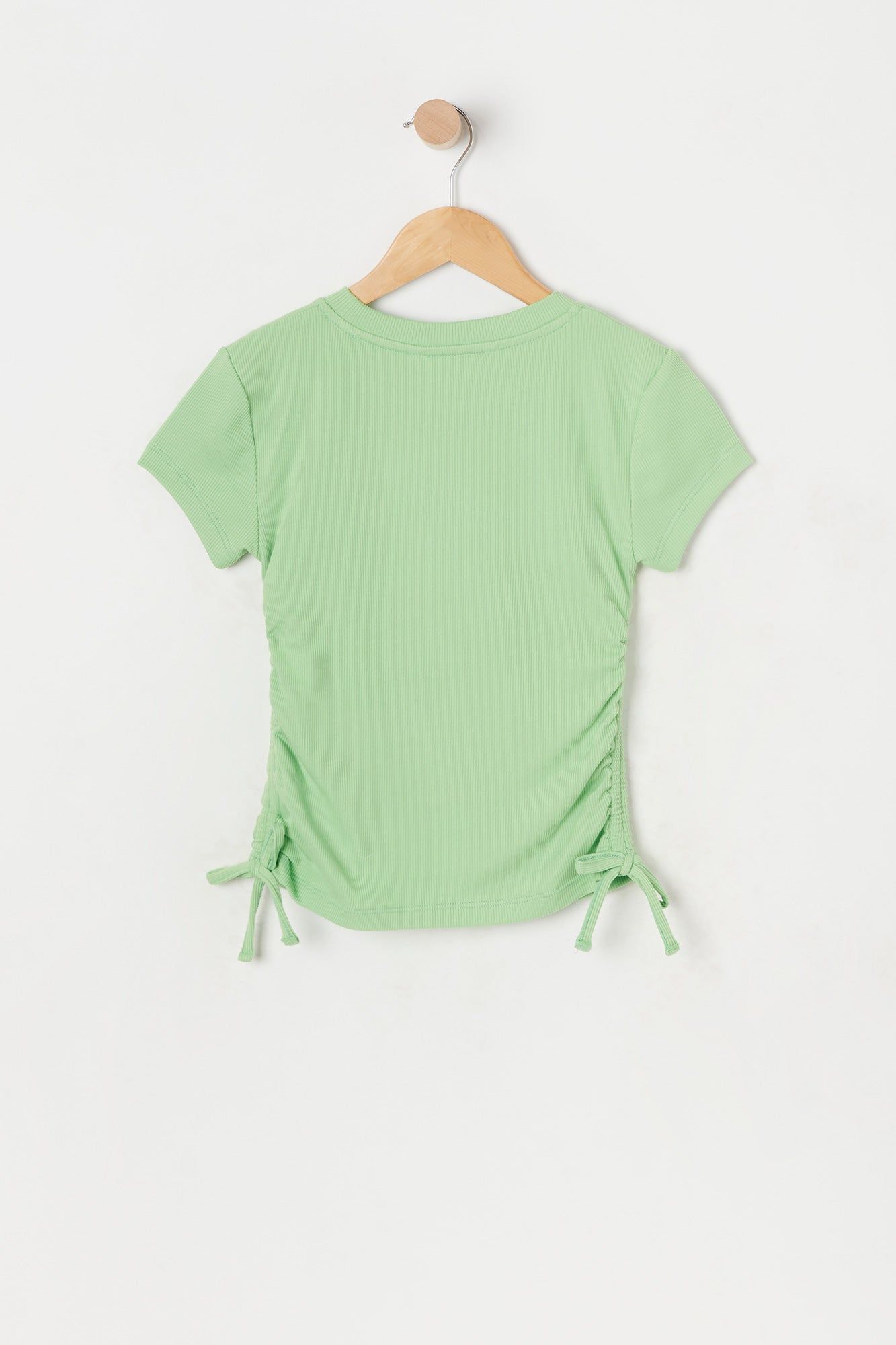 Girls Ribbed Side Cinched Top sold by Urban Planet product image thumbnail 2