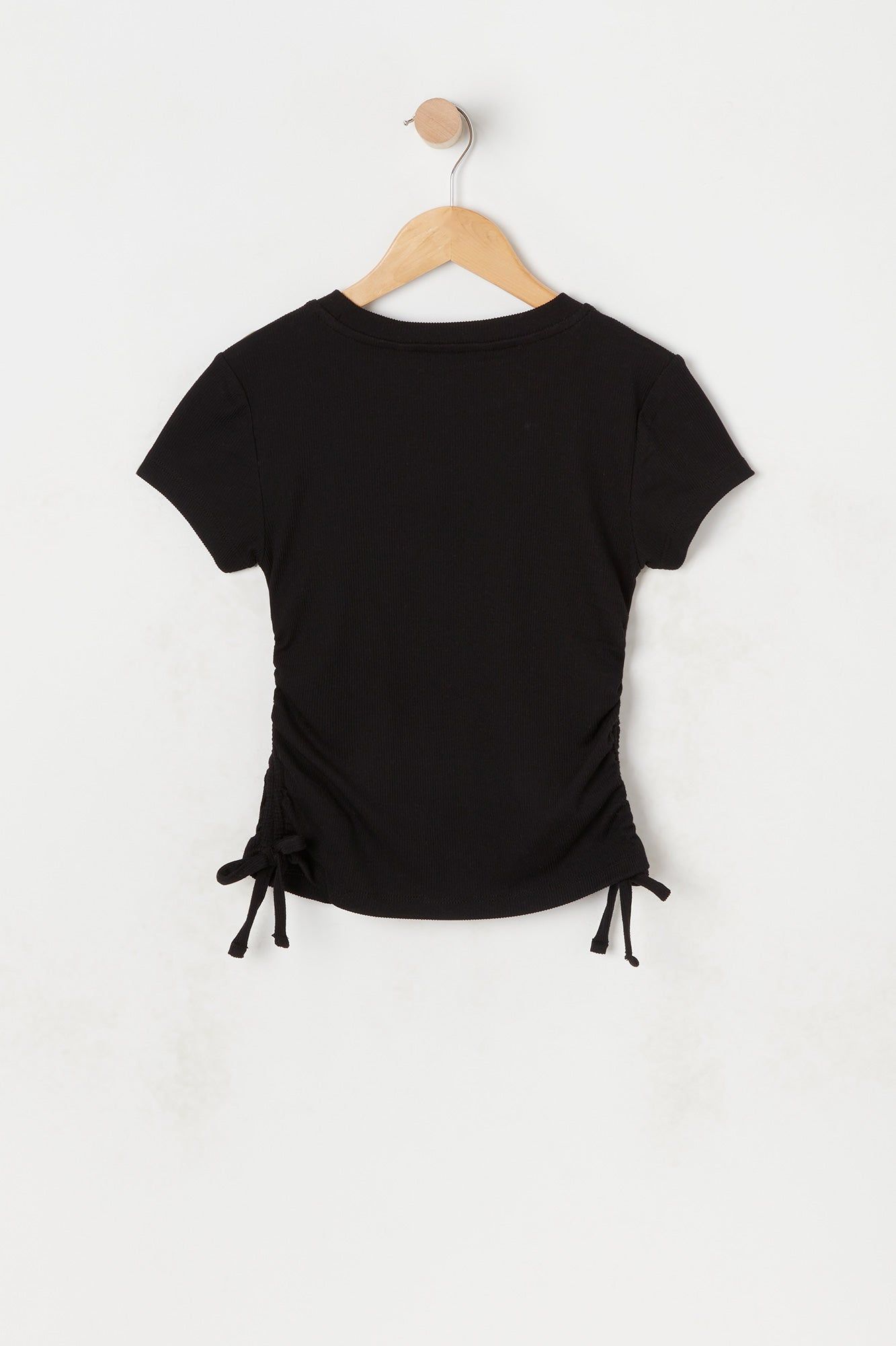 Girls Ribbed Side Cinched Top sold by Urban Planet product image thumbnail 4