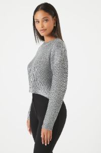 Chandail en tricot côtelé métallisé sold by Urban Planet