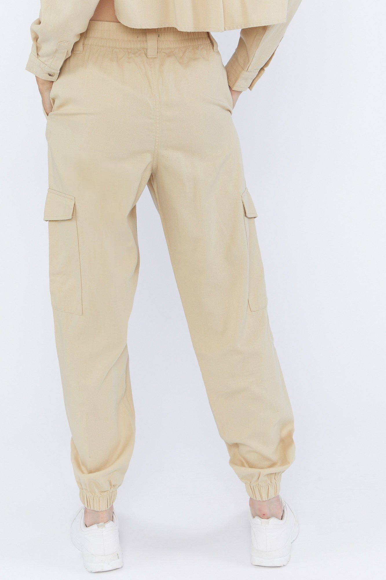 Pantalon de jogging cargo décontracté en tencel sold by Urban Planet product image thumbnail 4