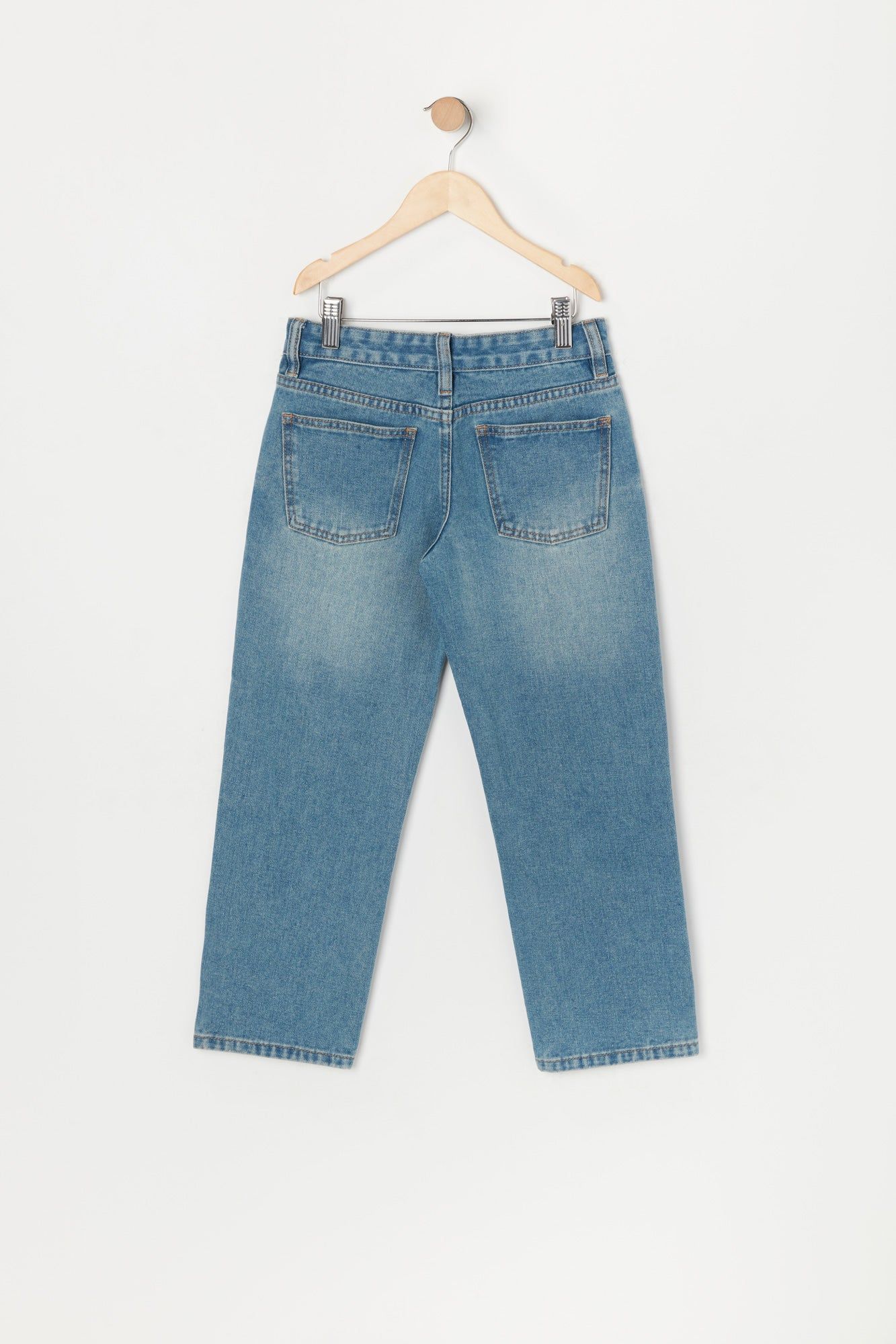 Girls Medium Wash Loose Jean sold by Urban Planet product image thumbnail 4