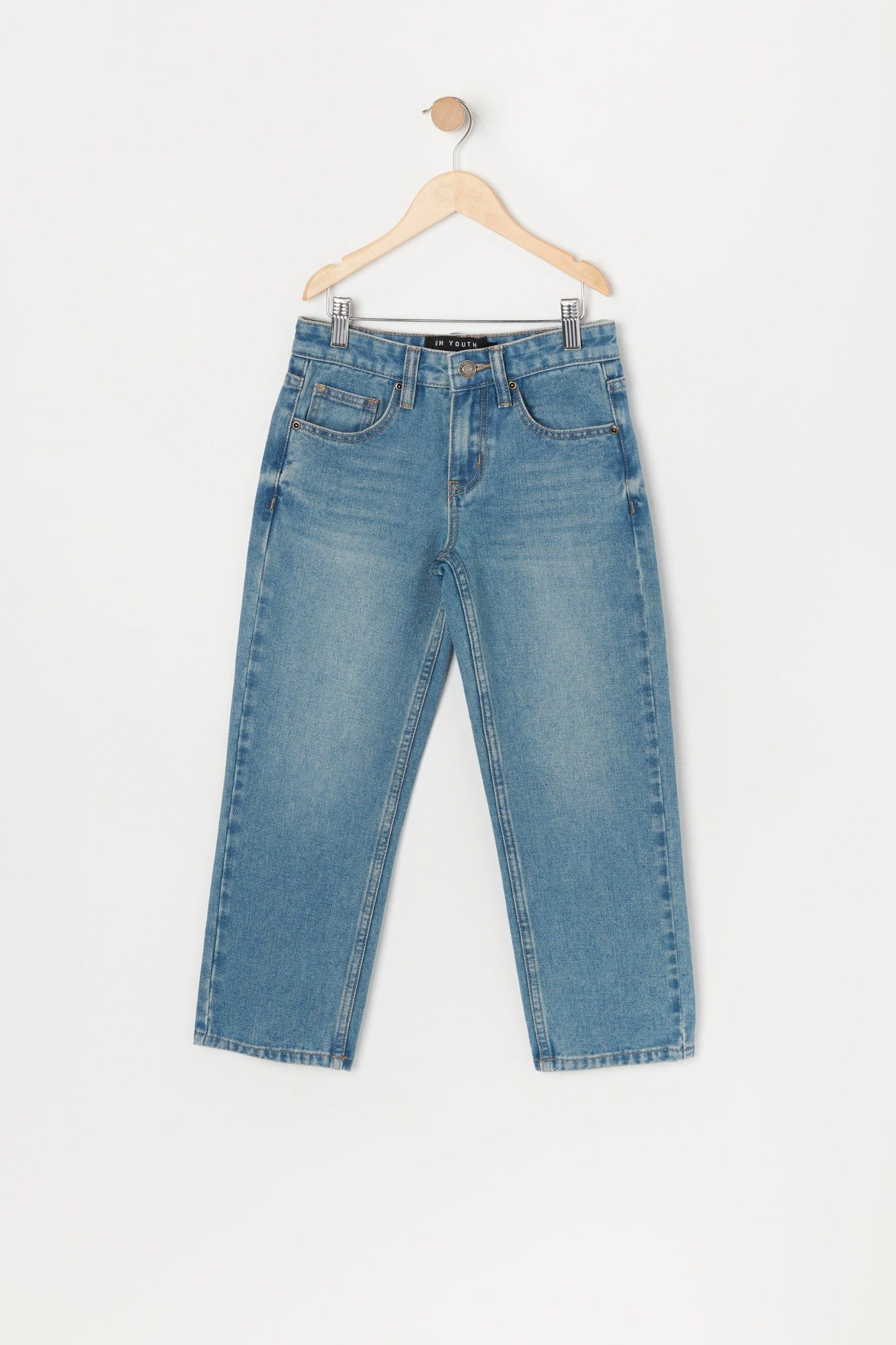Girls Medium Wash Loose Jean sold by Urban Planet product image thumbnail 3