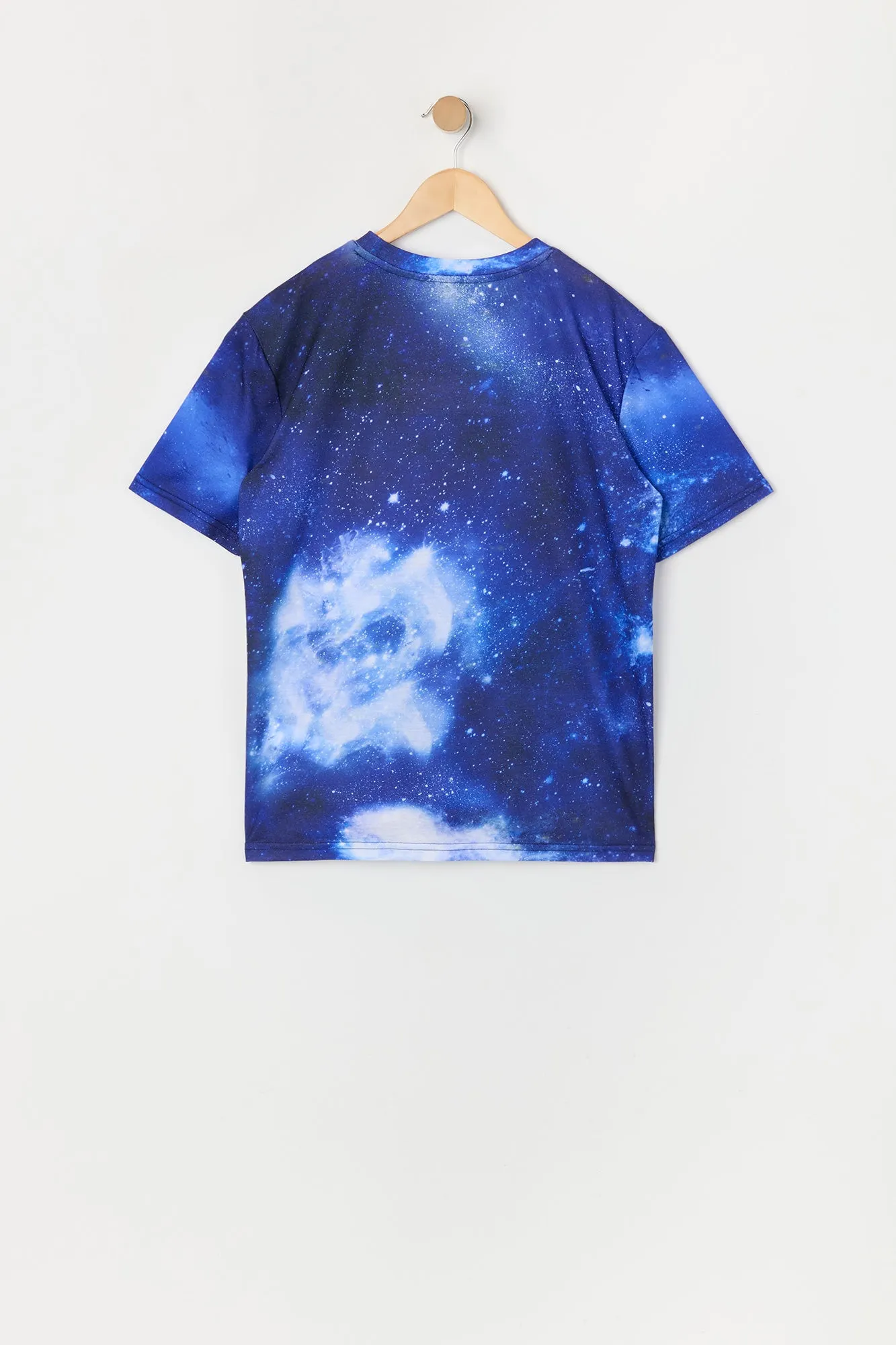 T-shirt à imprimé Galaxie avec empiècement NASA pour garçon sold by Urban Planet product image thumbnail 2