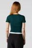 Contour Round Neck T-Shirt sold by Urban Planet