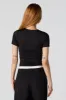 Contour Round Neck T-Shirt sold by Urban Planet