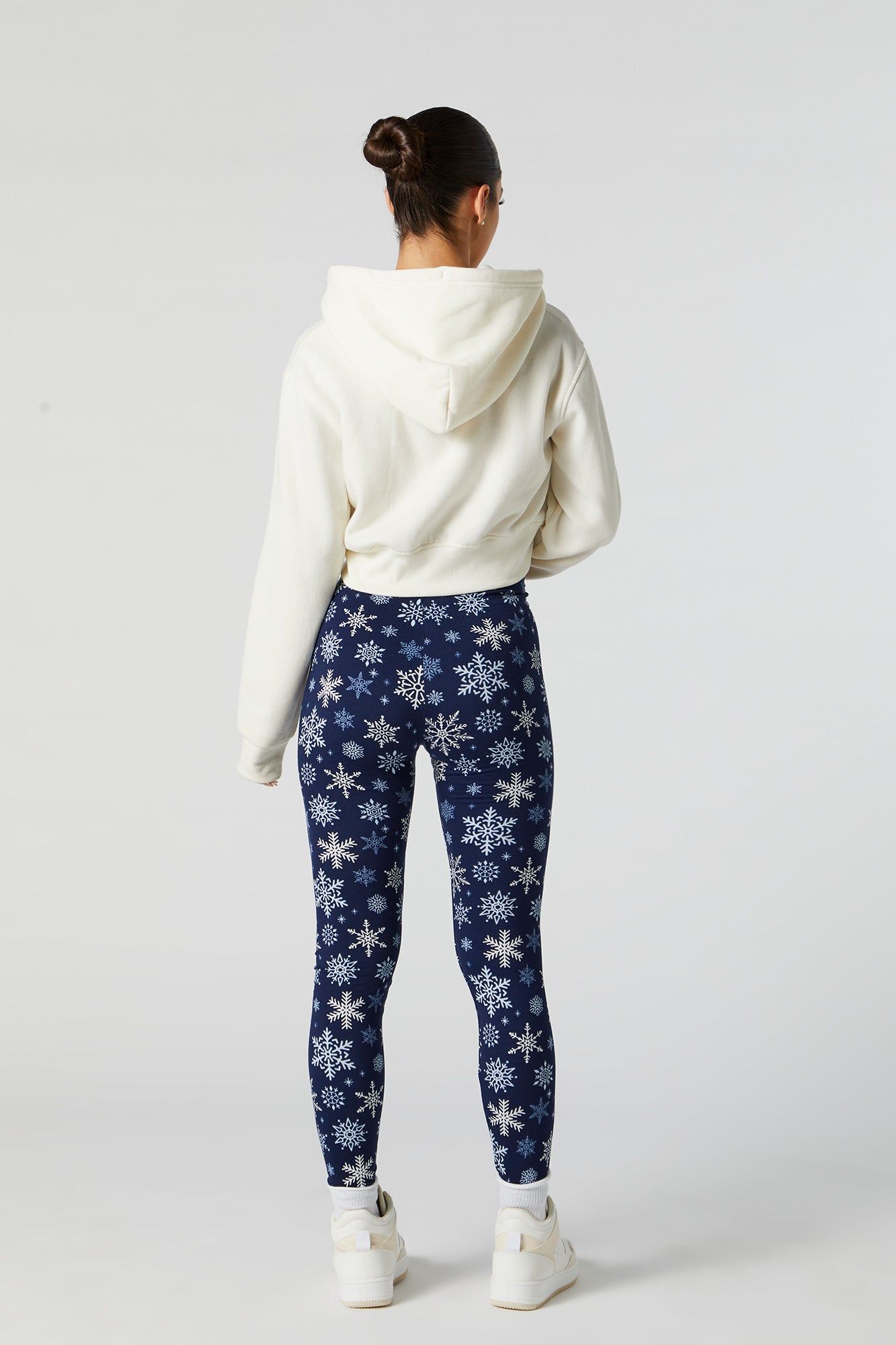 Legging en molleton à imprimé Flocon bleu sold by Urban Planet product image thumbnail 3