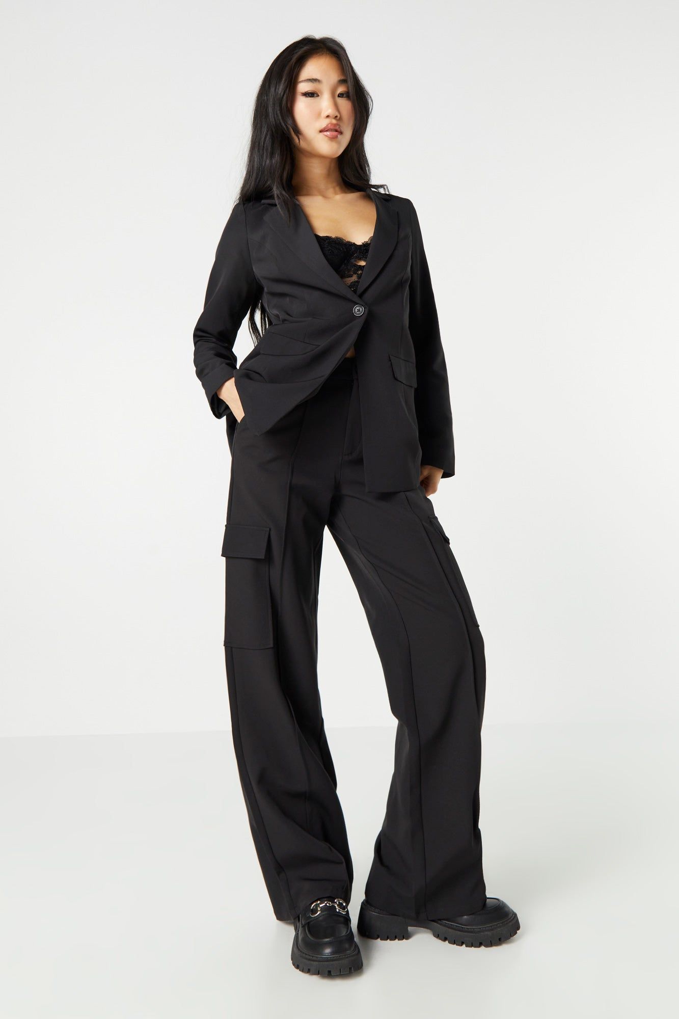 Pantalon cargo habillé sold by Urban Planet product image thumbnail 4