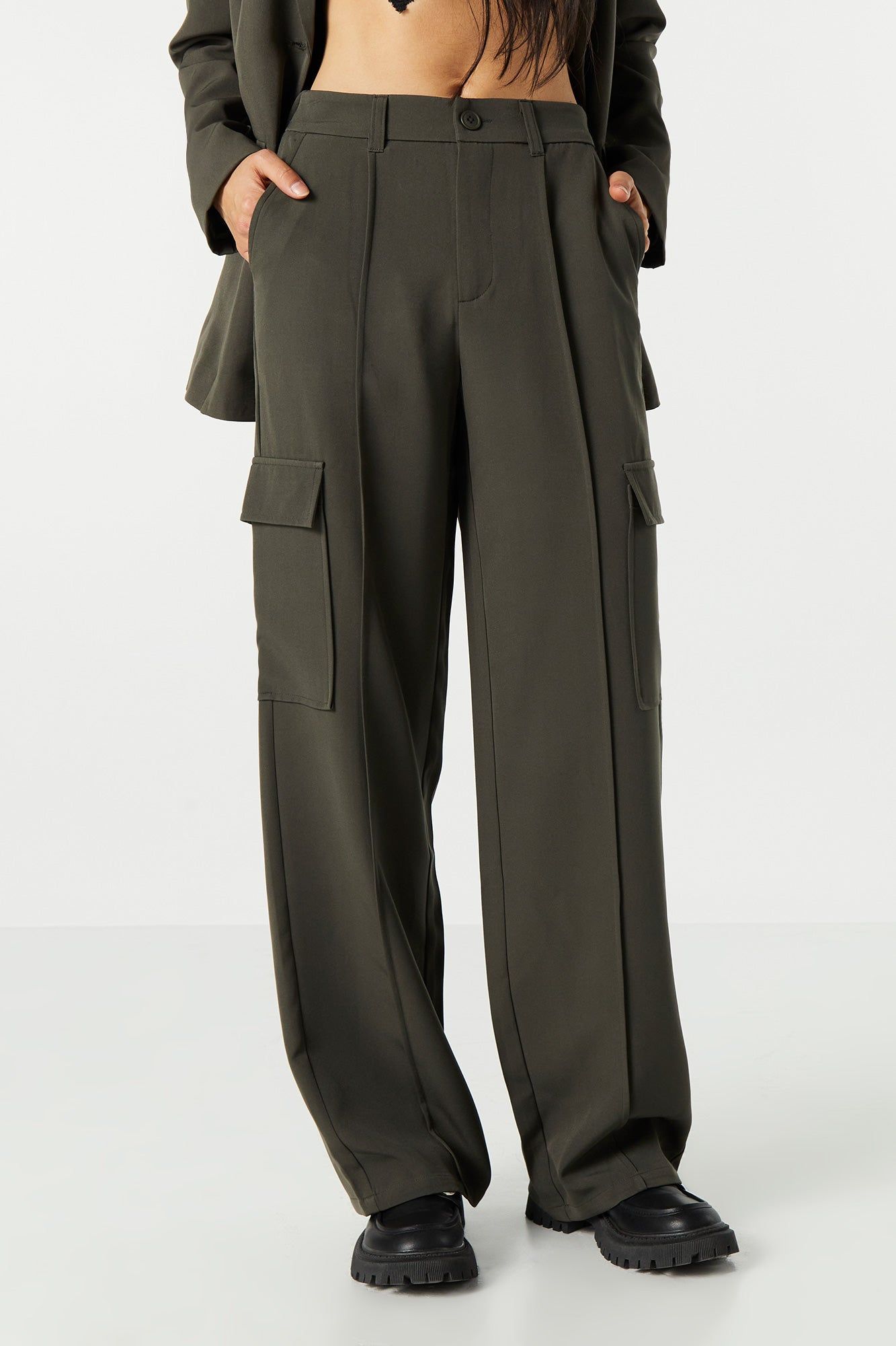 Pantalon cargo habillé sold by Urban Planet product image thumbnail 2