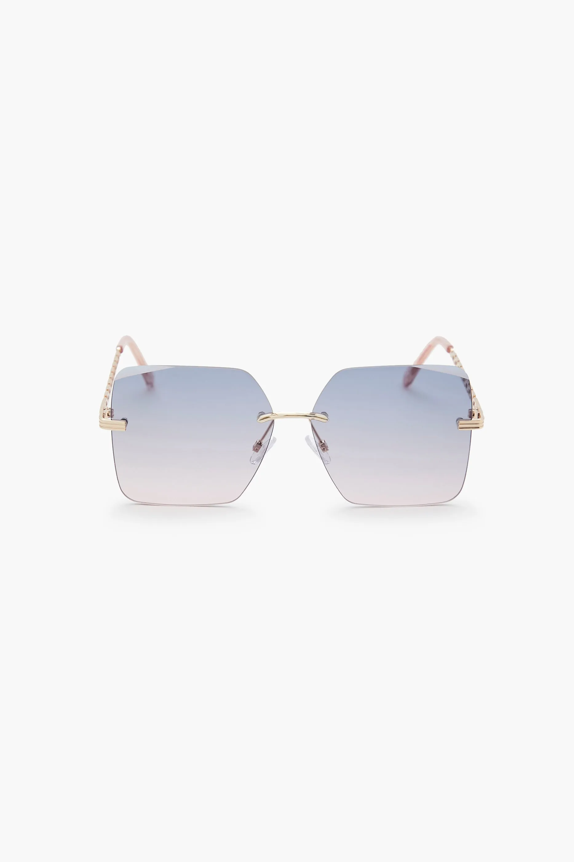 Rimless Square Sunglasses sold by Urban Planet