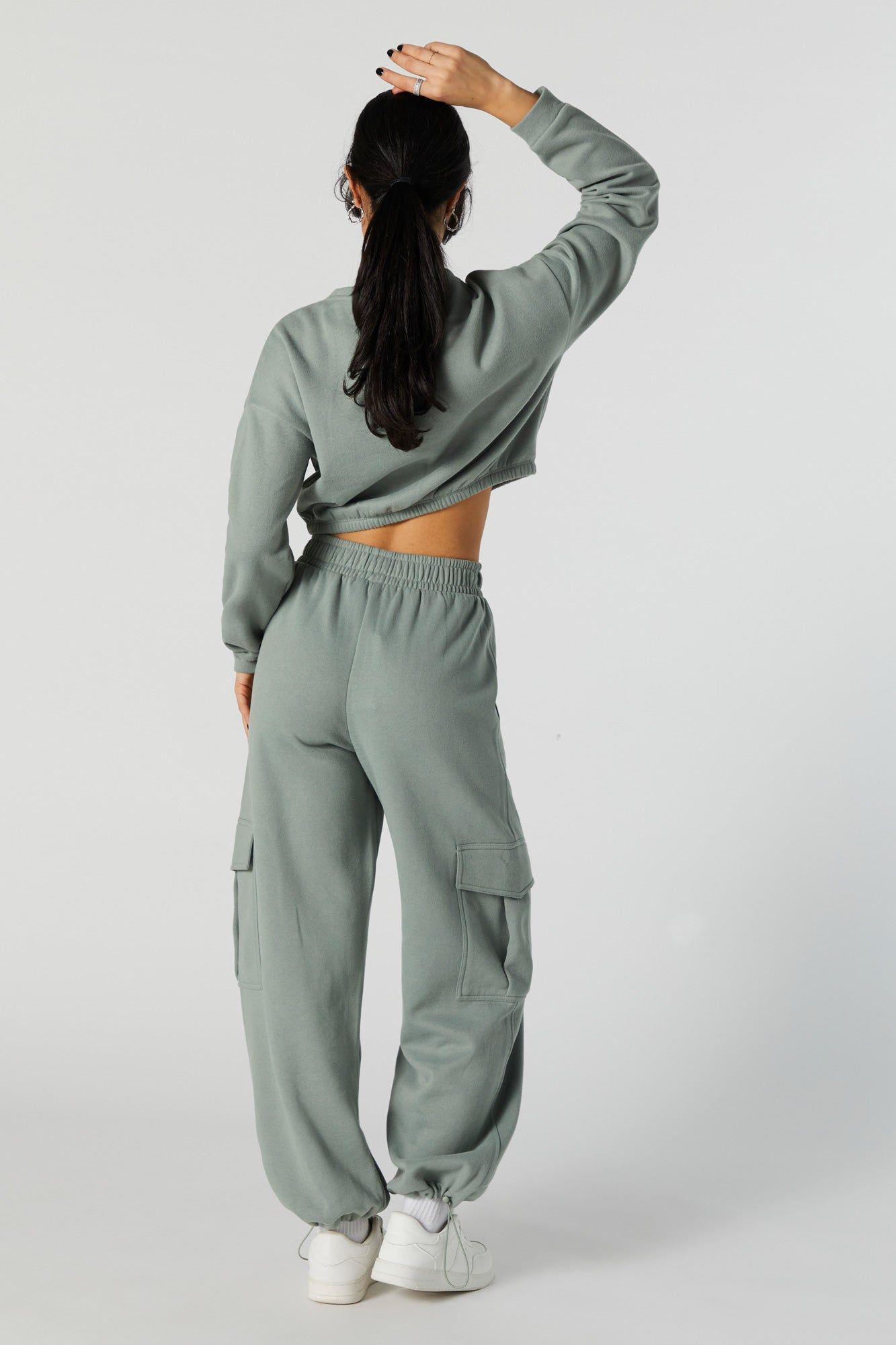 Jogger cargo en molleton sold by Urban Planet product image thumbnail 4