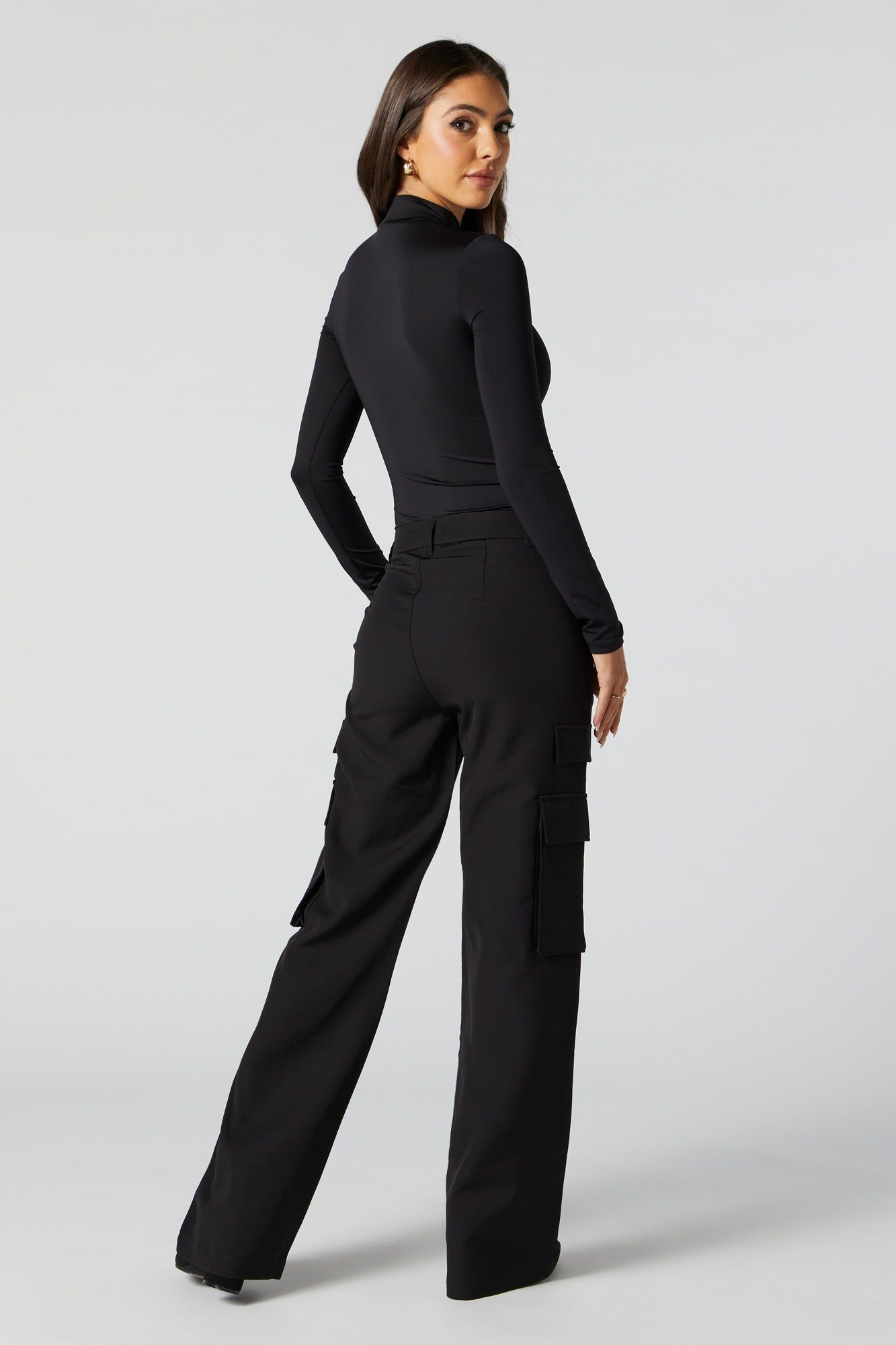 Pantalon habillé avec poches cargo sold by Urban Planet product image thumbnail 3