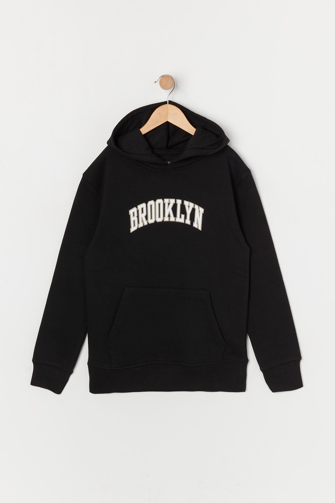 Boys Brooklyn Graphic Fleece Hoodie sold by Urban Planet