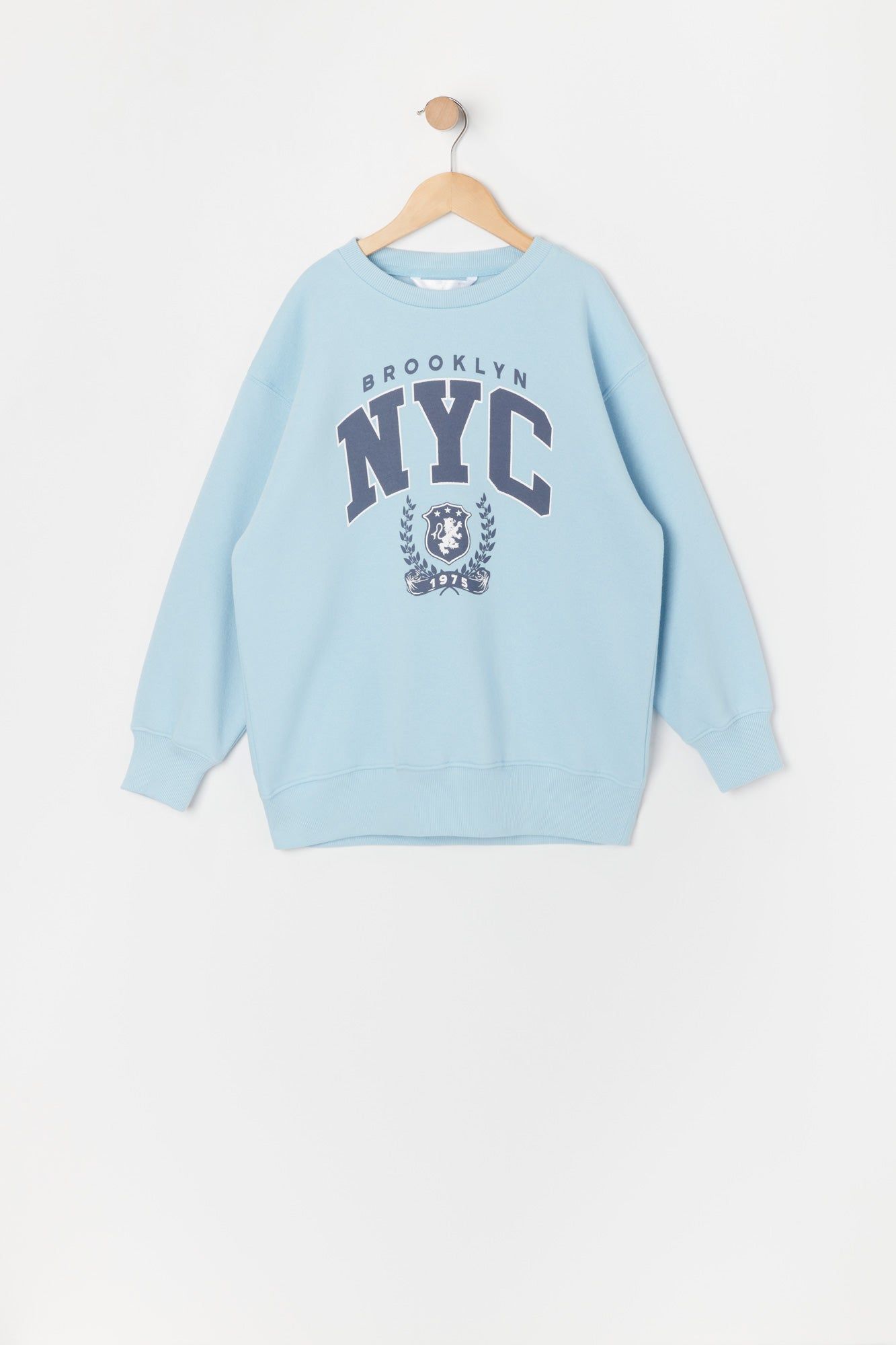 Girls NYC Graphic Sweatshirt and Leggings Set sold by Urban Planet product image thumbnail 2