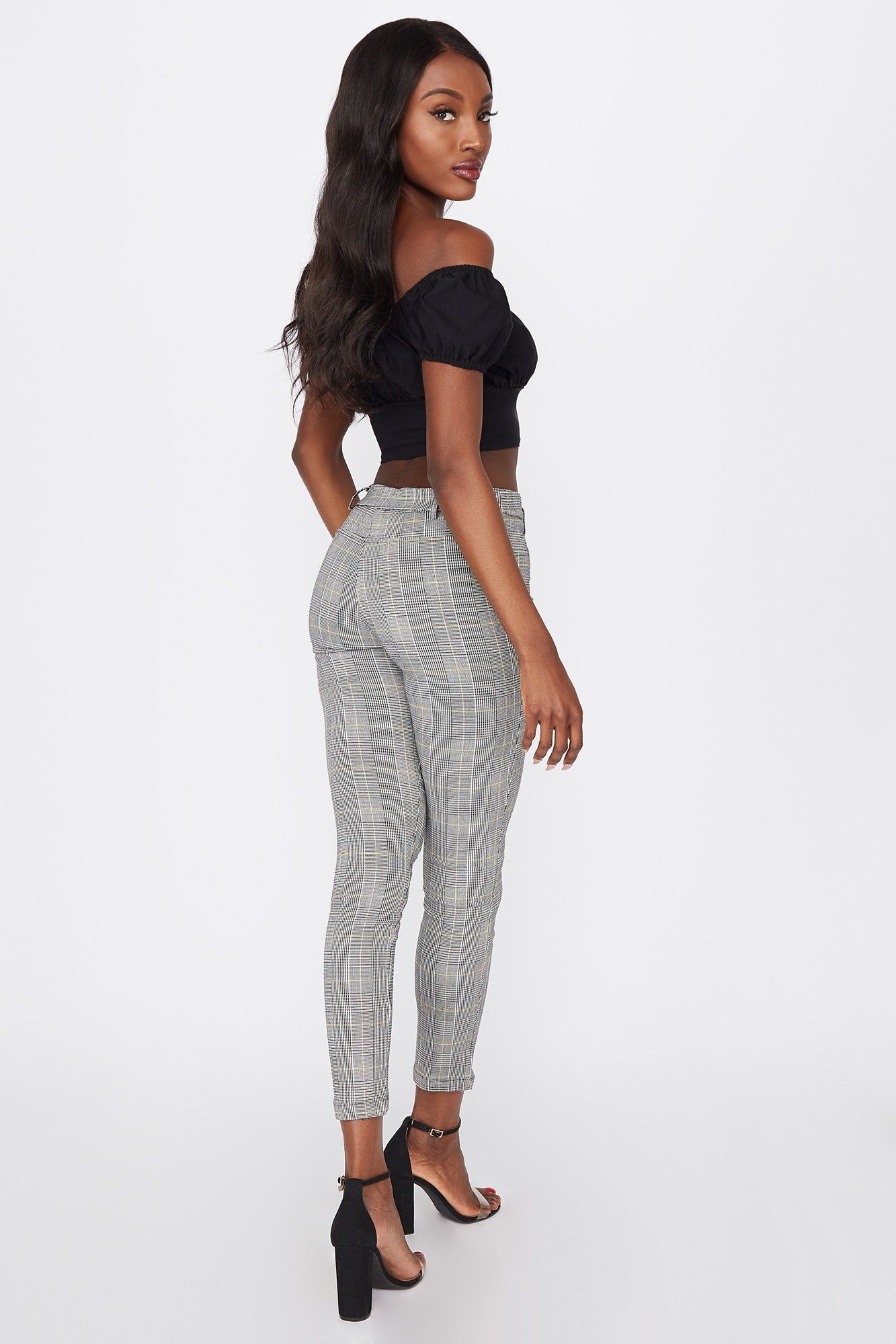 High-Rise Plaid Skinny Pant sold by Urban Planet product image thumbnail 2