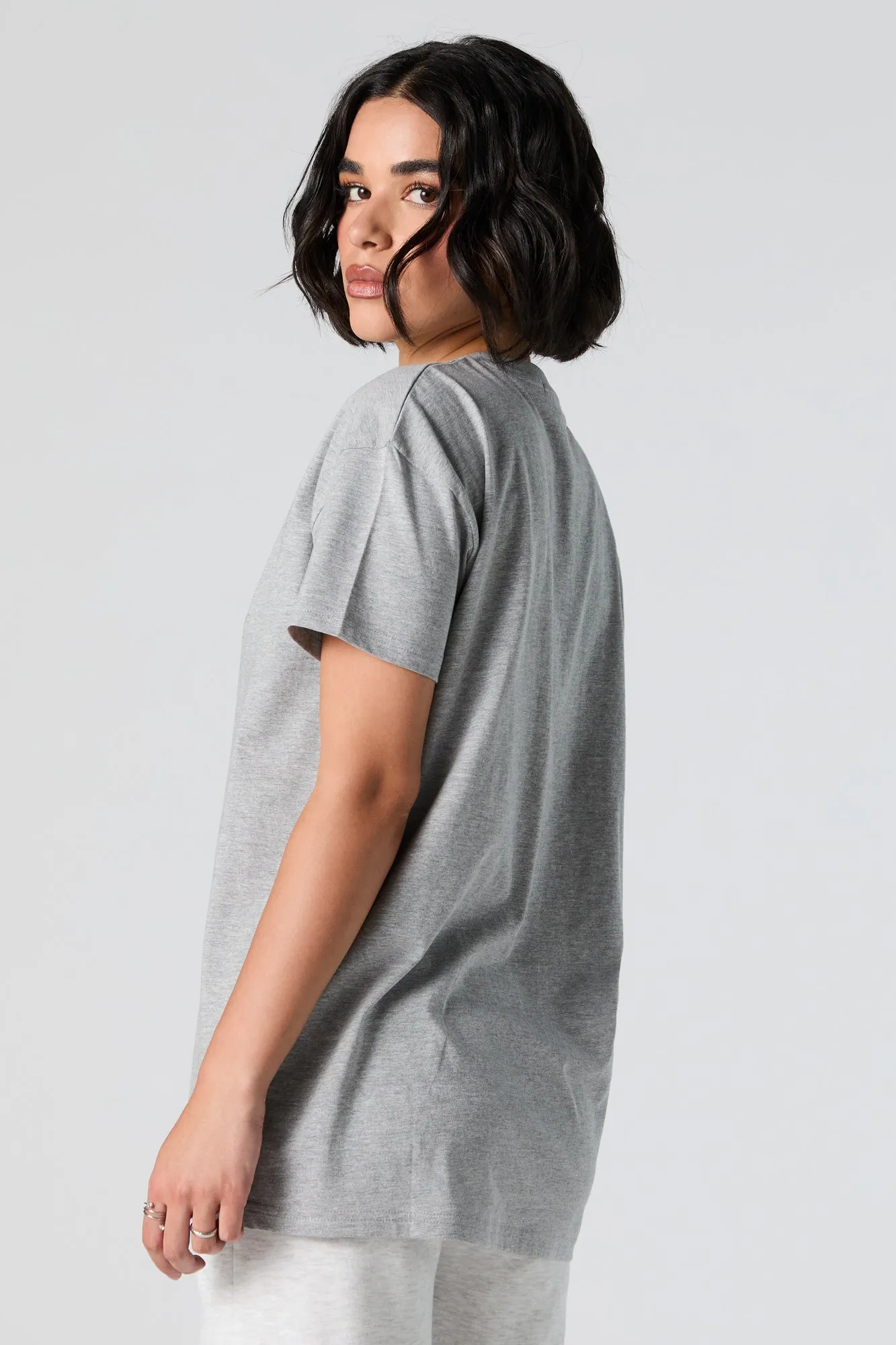 Brooklyn Embroidered T-Shirt sold by Urban Planet product image thumbnail 3