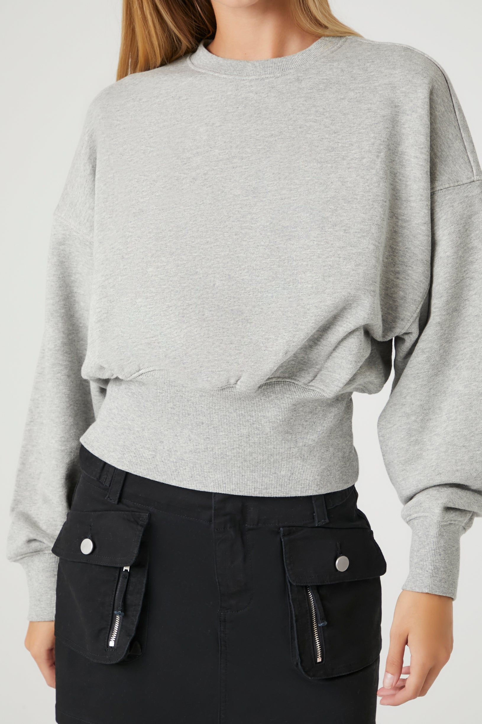 French Terry Long Sleeve Top sold by Urban Planet product image thumbnail 10