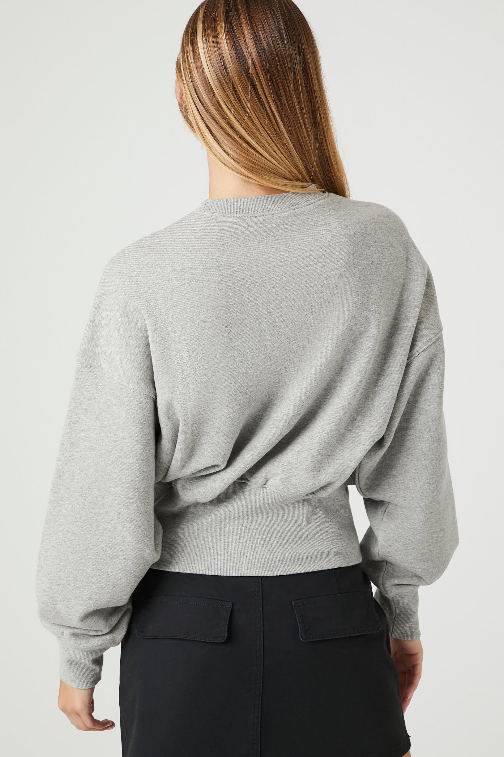 French Terry Long Sleeve Top sold by Urban Planet product image thumbnail 7