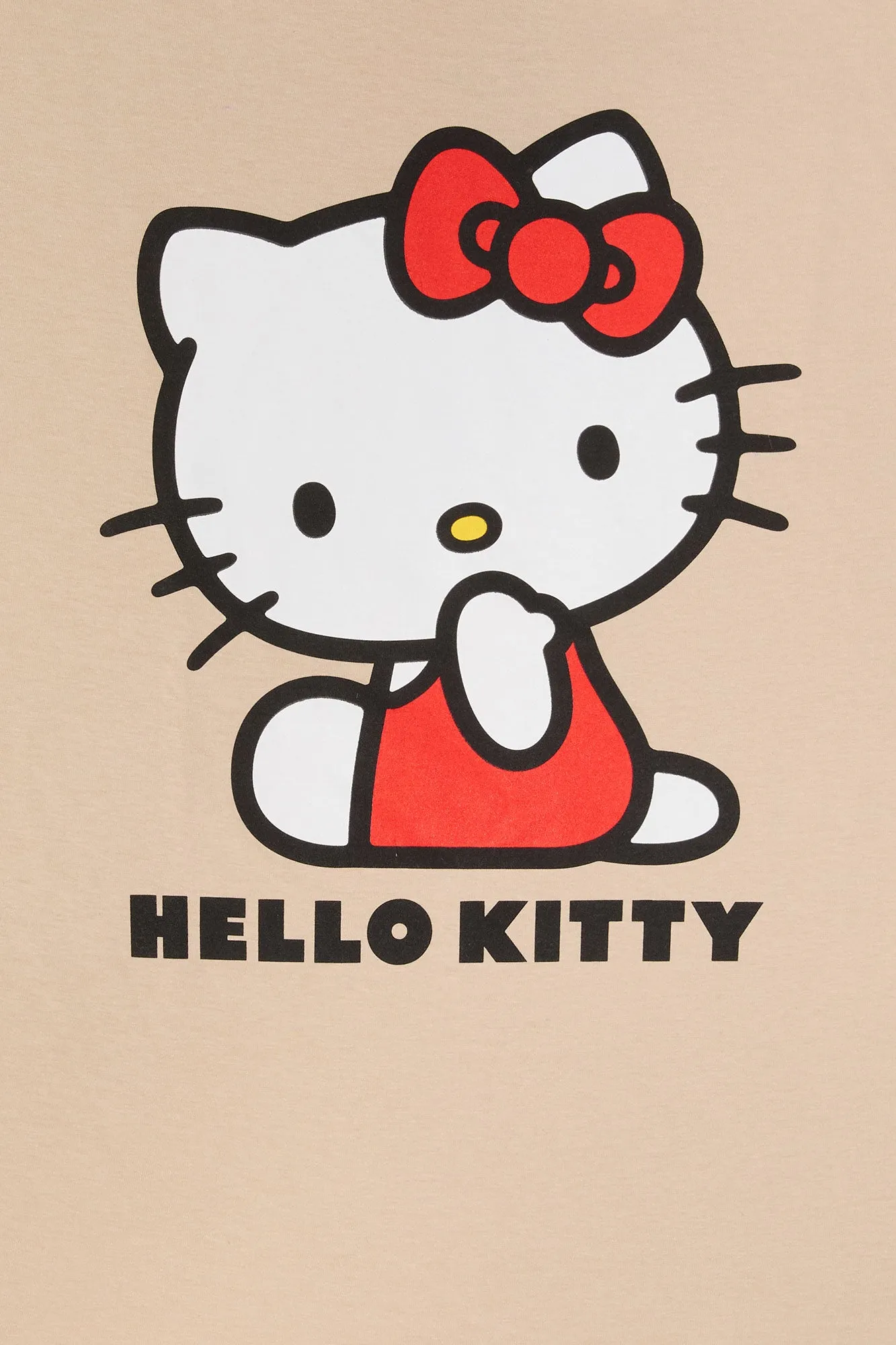 Hello Kitty Graphic Boyfriend T-Shirt sold by Urban Planet product image thumbnail 2