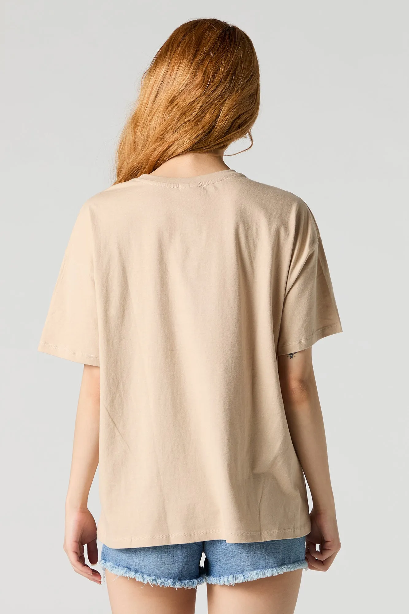 Hello Kitty Graphic Boyfriend T-Shirt sold by Urban Planet product image thumbnail 4