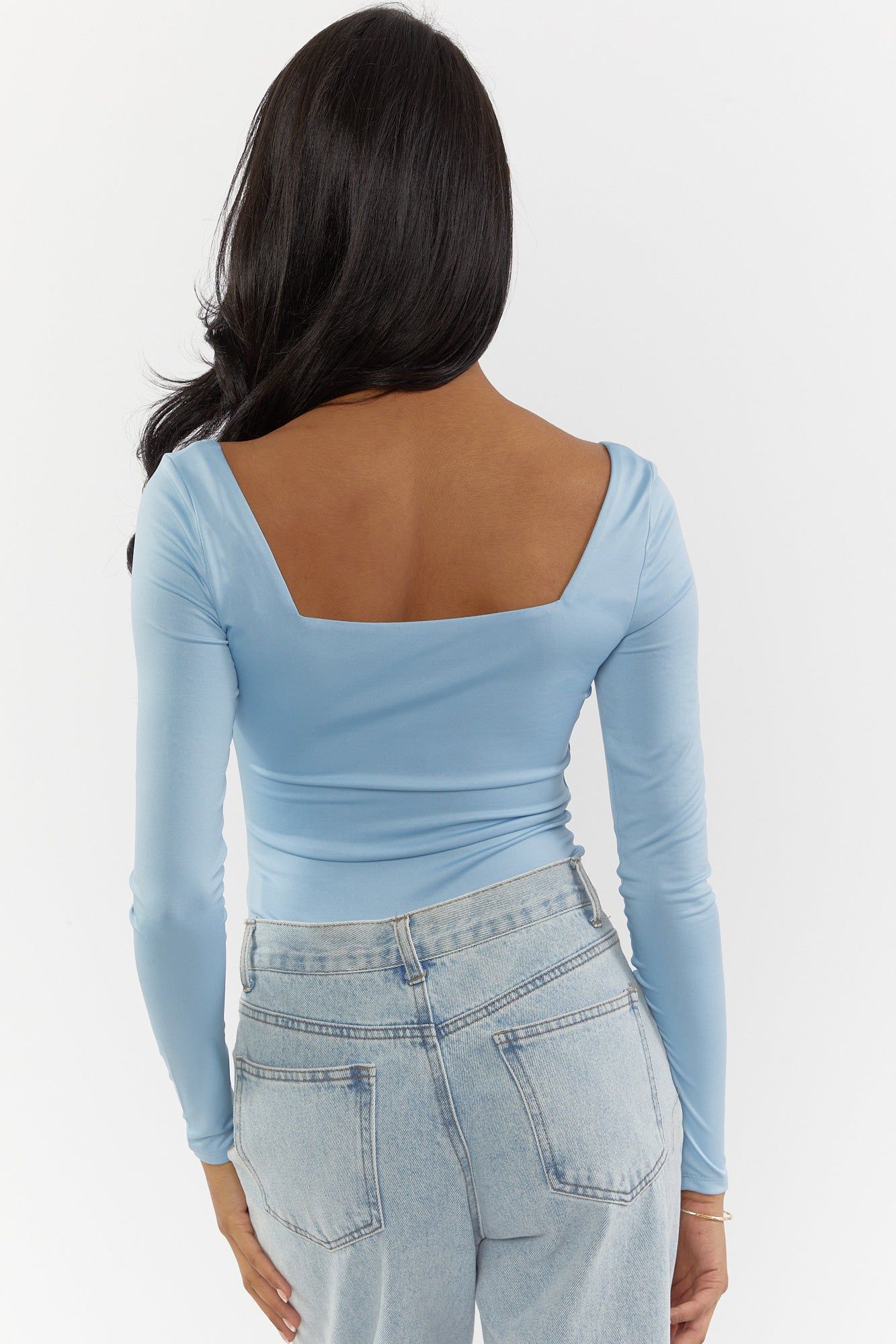 Maillot à manches longues avec encolure carrée sold by Urban Planet product image thumbnail 2